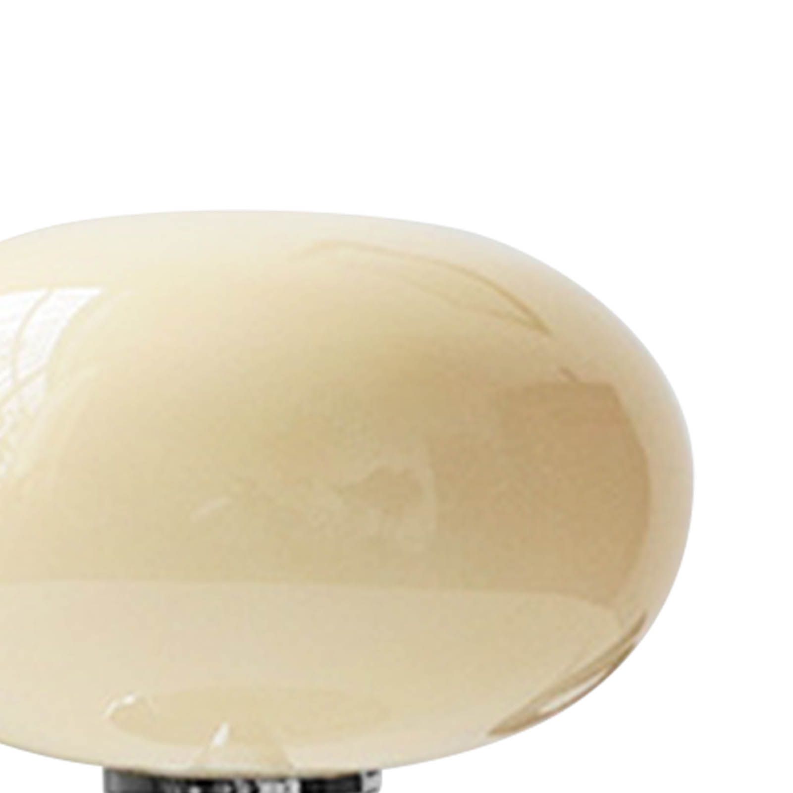 Bedside Table Lamp Iron Base Cute Shape Simple Modern Elegant Nightstand Lamp for Home USB Button Switch Beige - Image 7