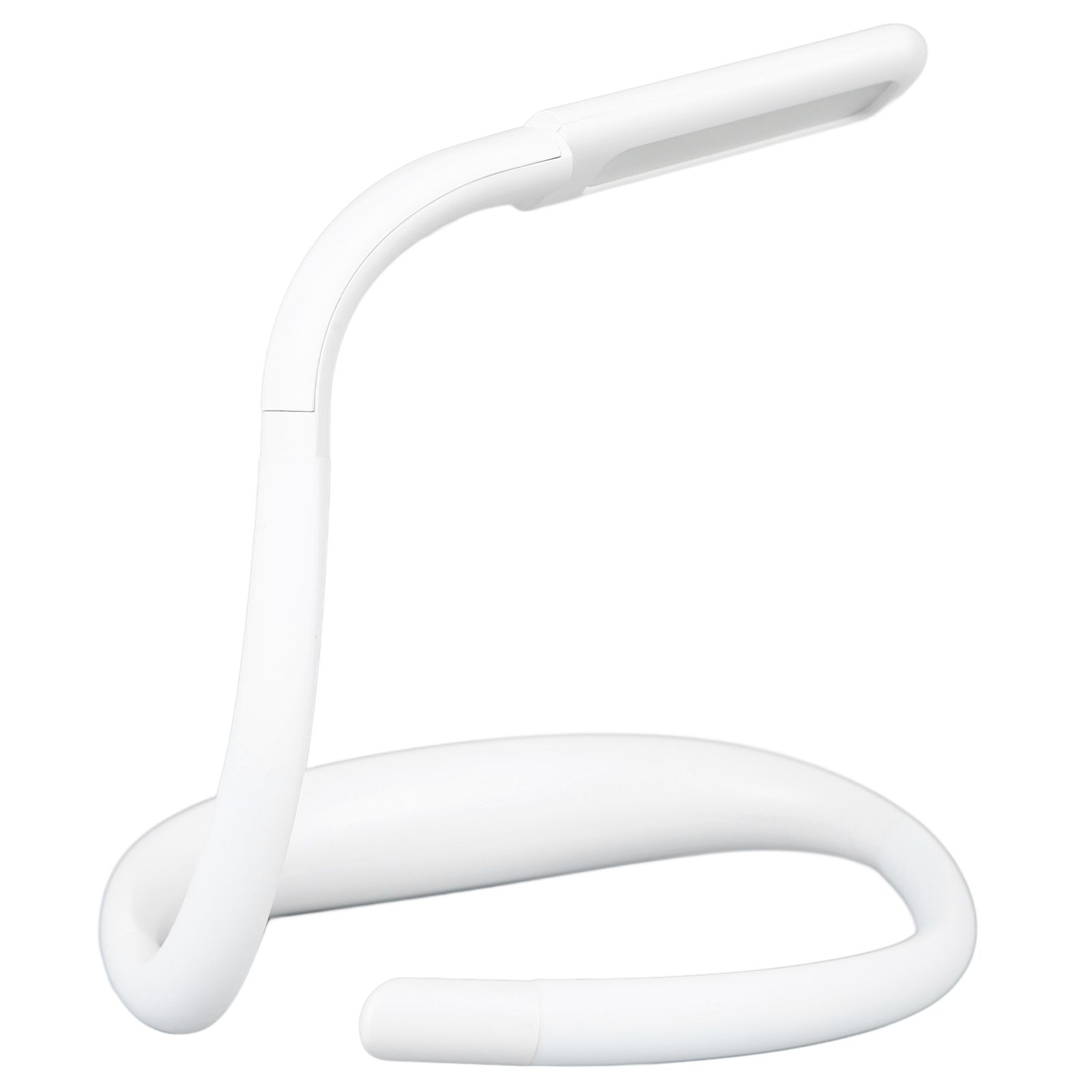Neck Reading Light Color Brightness Adjustable Flexible Hands Free LED Book Light for Camping Repairing White - Image 3