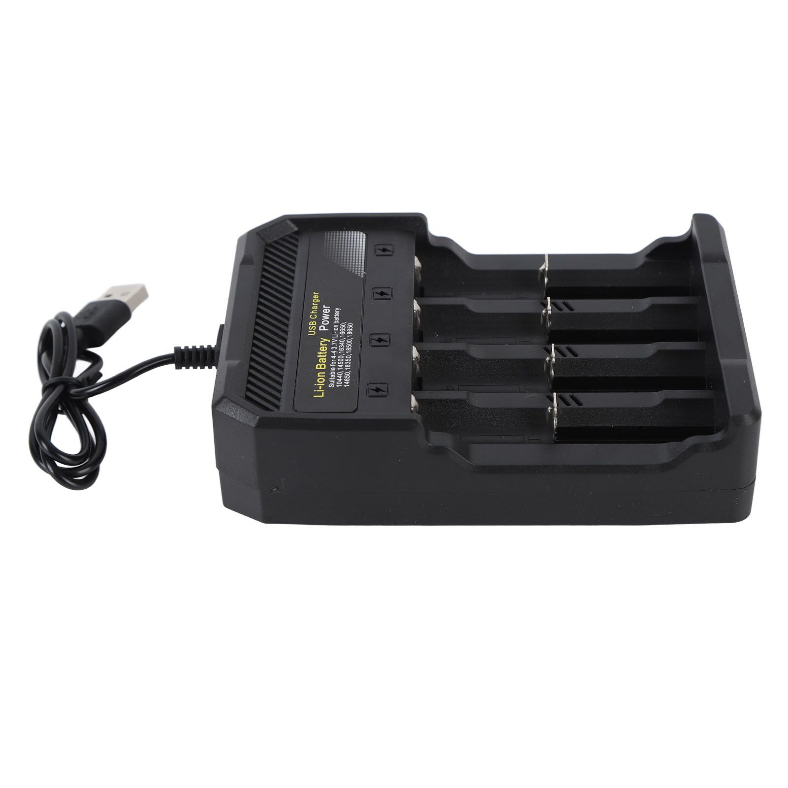 18650 Battery Charger Independent Charging 4 Bay Universal Smart Battery Charger for 10440 14500 16340 16650 14650 18350 18500 18650 Lithium Li Ion Batteries - Image 6