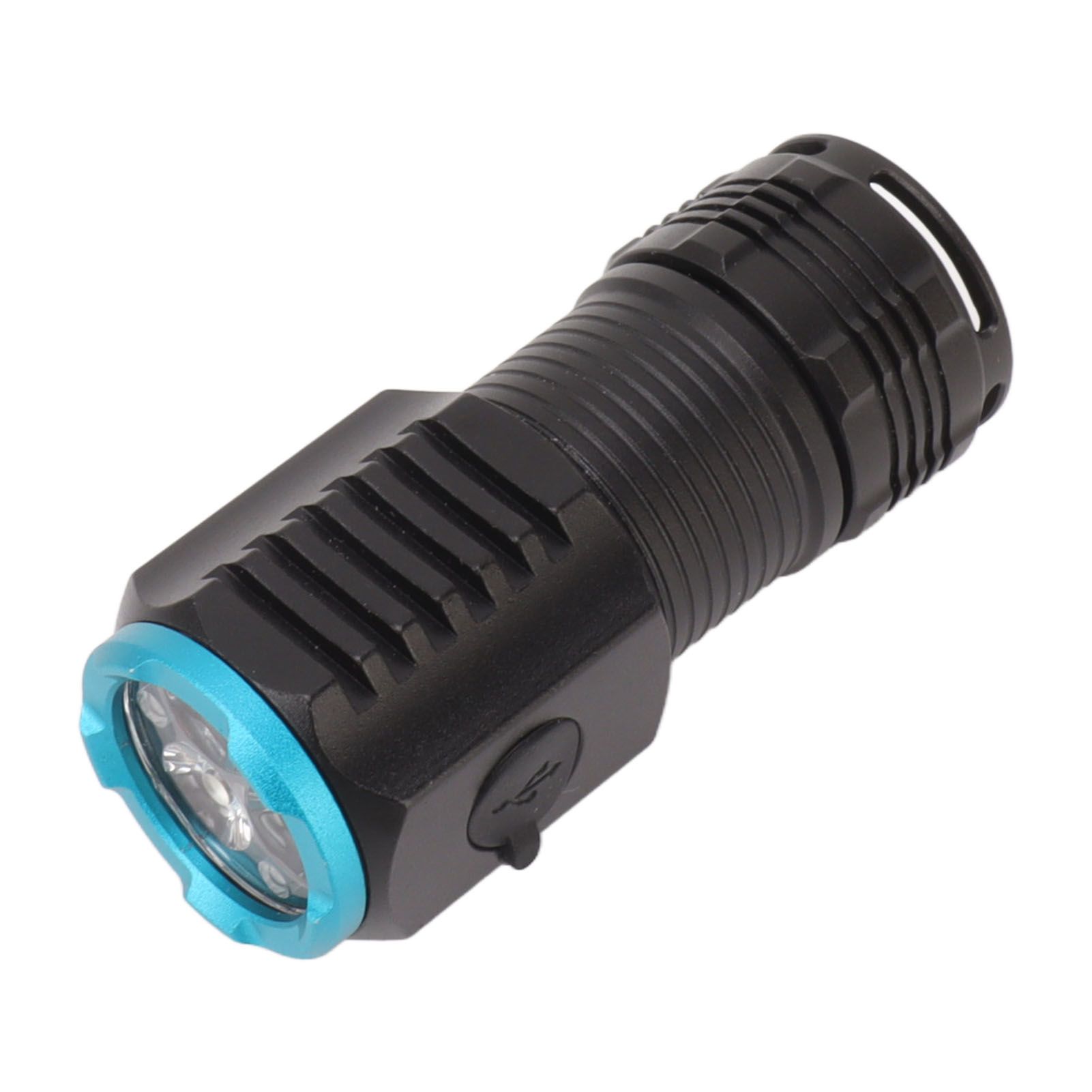 Mini Powerful Flashlight High Luminous Flux 2000lm Bright USB C Rechargeable LED 6 Modes IPX4 Waterproof Tail Magnet - Image 5