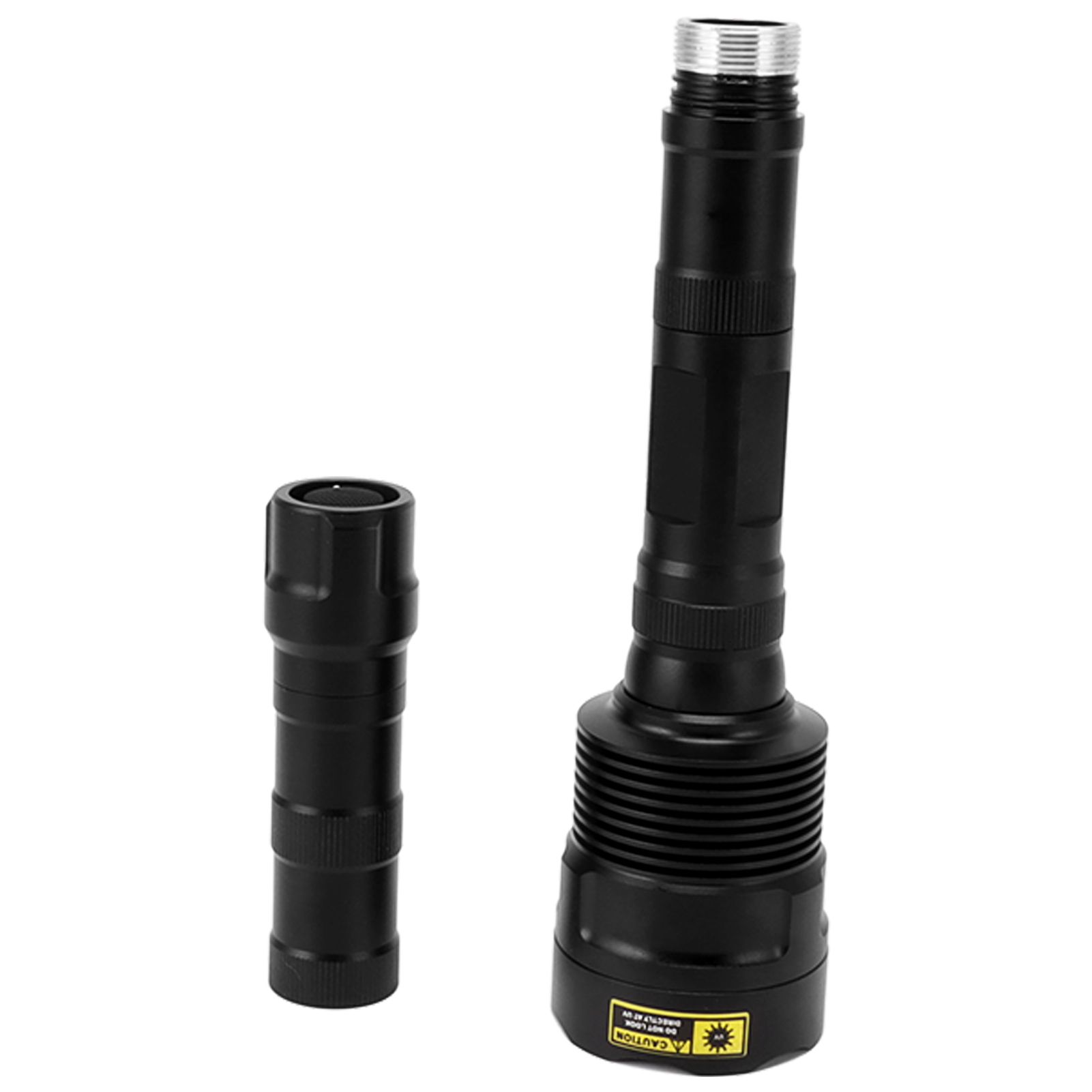 365nm UV Flashlight High Power Black Filter Handheld Ultraviolet Light for Identification Detection - Image 1