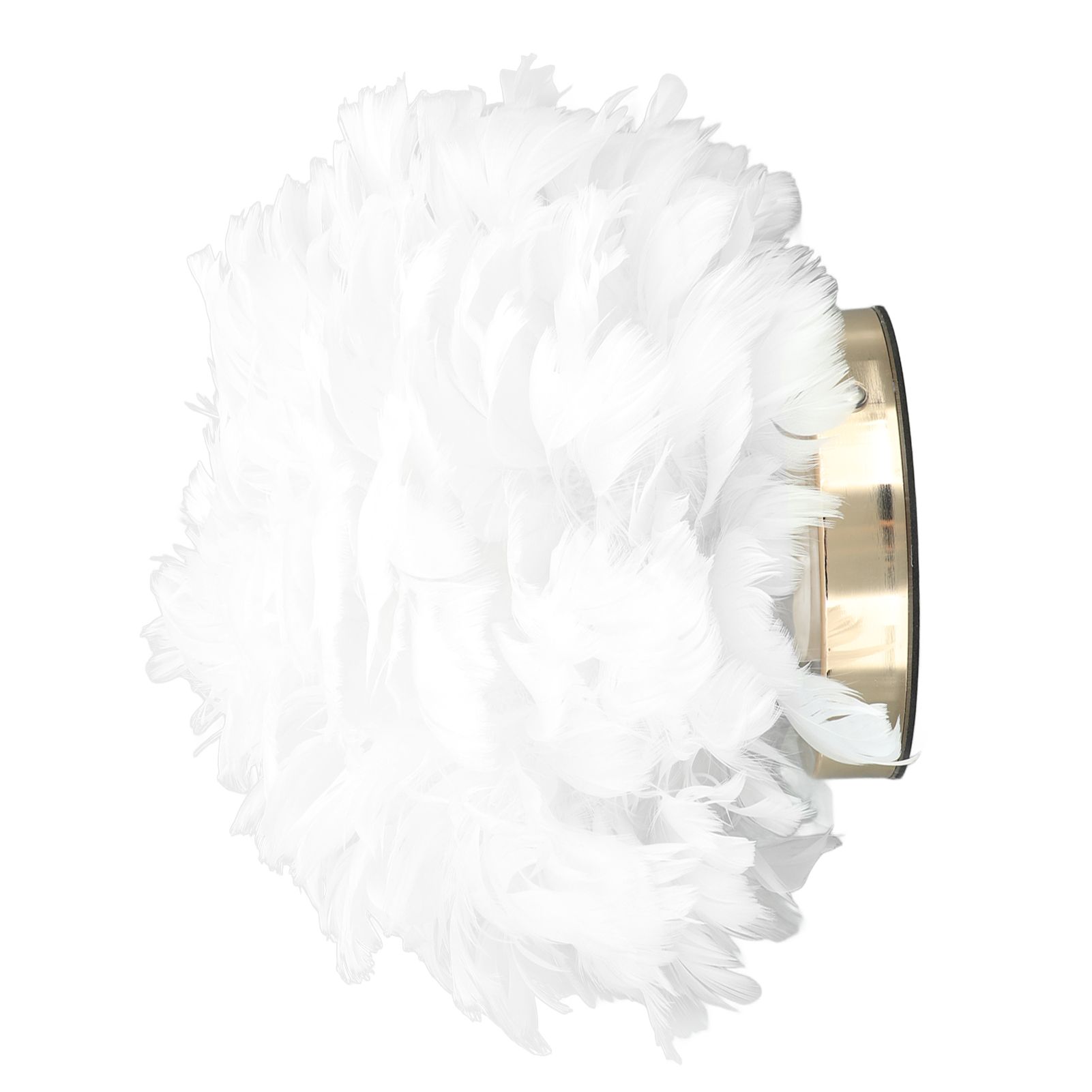 Feather Table Lamp USB Type C 5V Touch Control Stepless Dimming LED Table Lamp for Bedroom Cafe White - Image 5