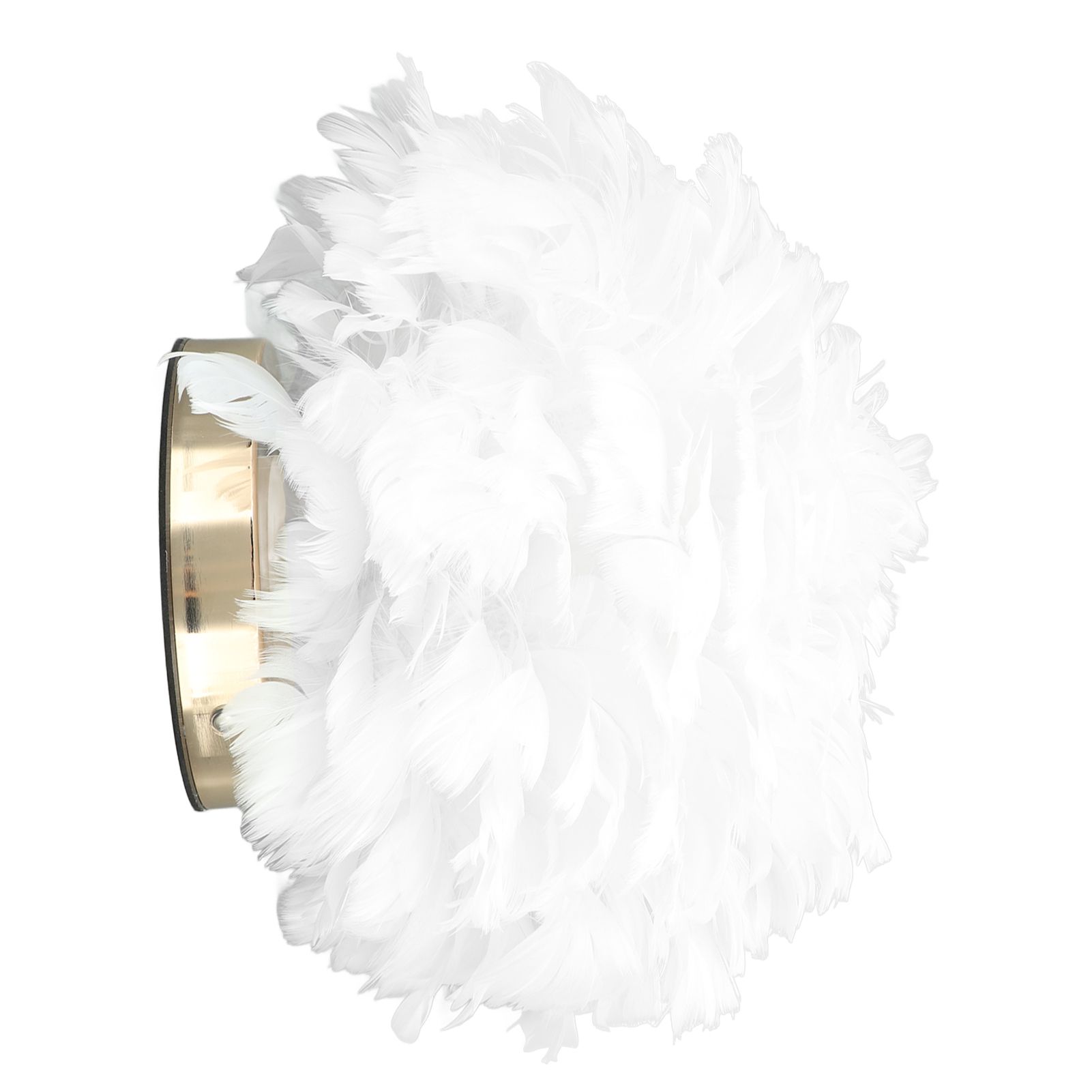 Feather Table Lamp USB Type C 5V Touch Control Stepless Dimming LED Table Lamp for Bedroom Cafe White - Image 6