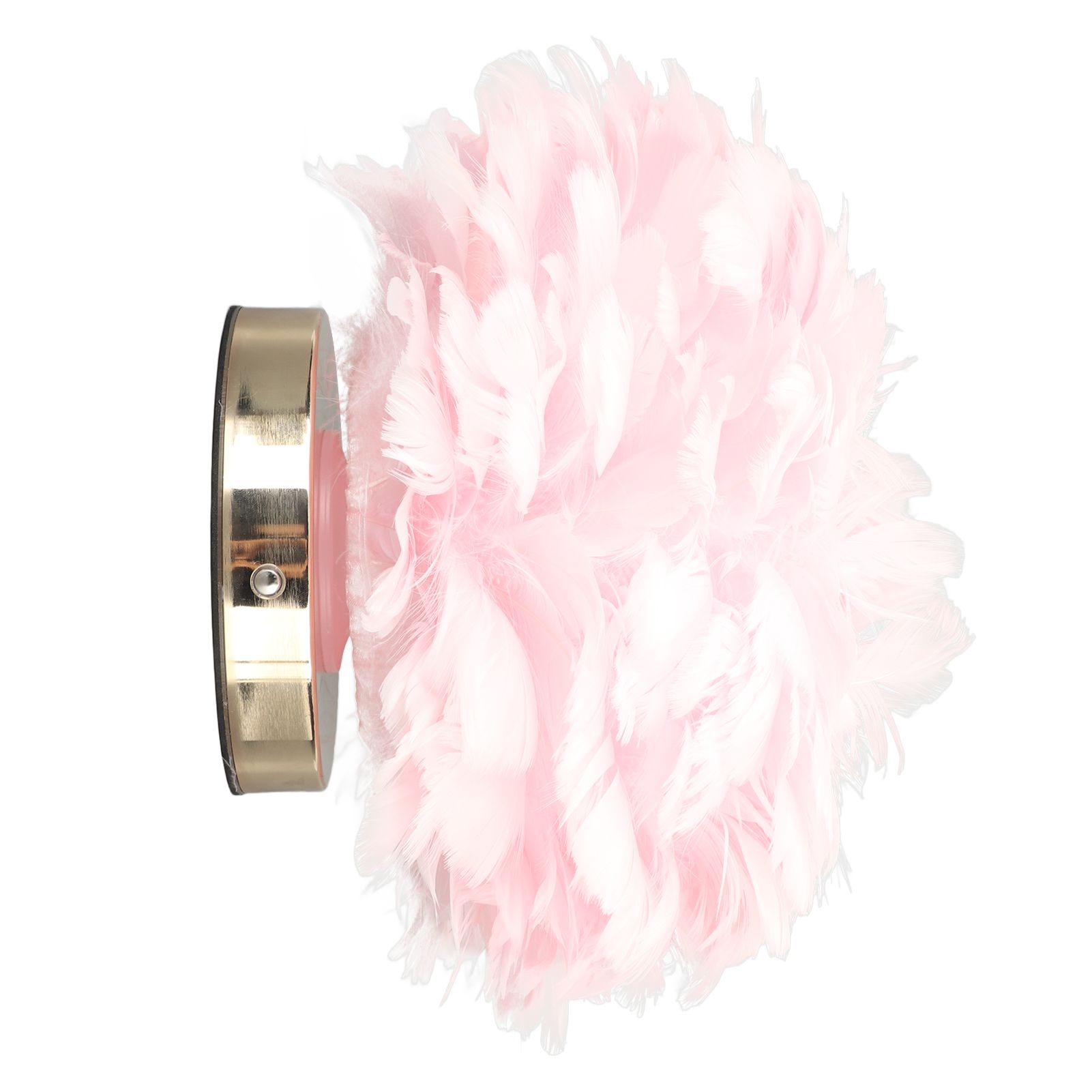 Feather Table Lamp USB Type C 5V Touch Control Stepless Dimming LED Table Lamp for Bedroom Cafe Pink - Image 7