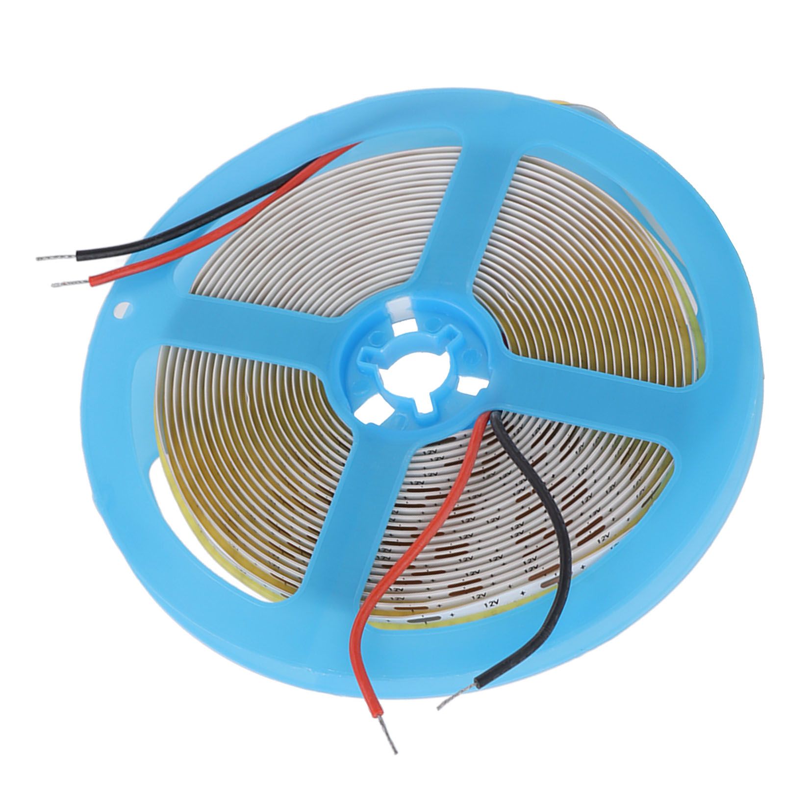 12V COB LED Flexible Strip Light Self Adhesive 90 CRI Flexible Uniform LED Tape Lamp 110LM 5m 6000K White Light - Image 2