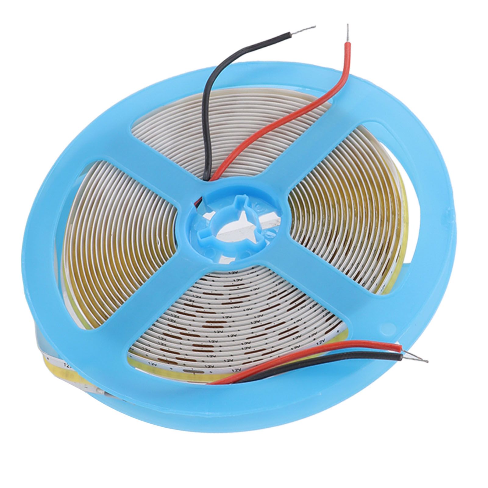 12V COB LED Flexible Strip Light Self Adhesive 90 CRI Flexible Uniform LED Tape Lamp 110LM 5m 6000K White Light - Image 4