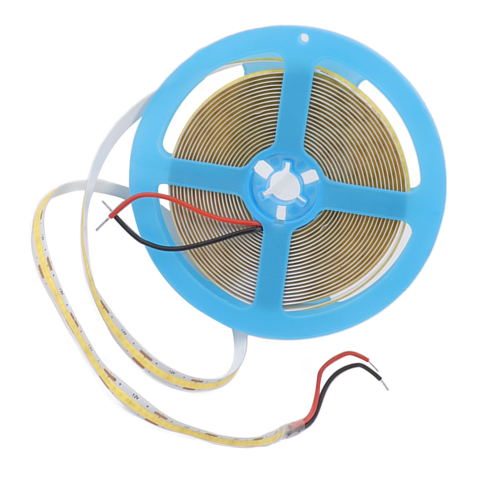 12V COB LED Flexible Strip Light Self Adhesive 90 CRI Flexible Uniform LED Tape Lamp 110LM 5m 6000K White Light - Image 7
