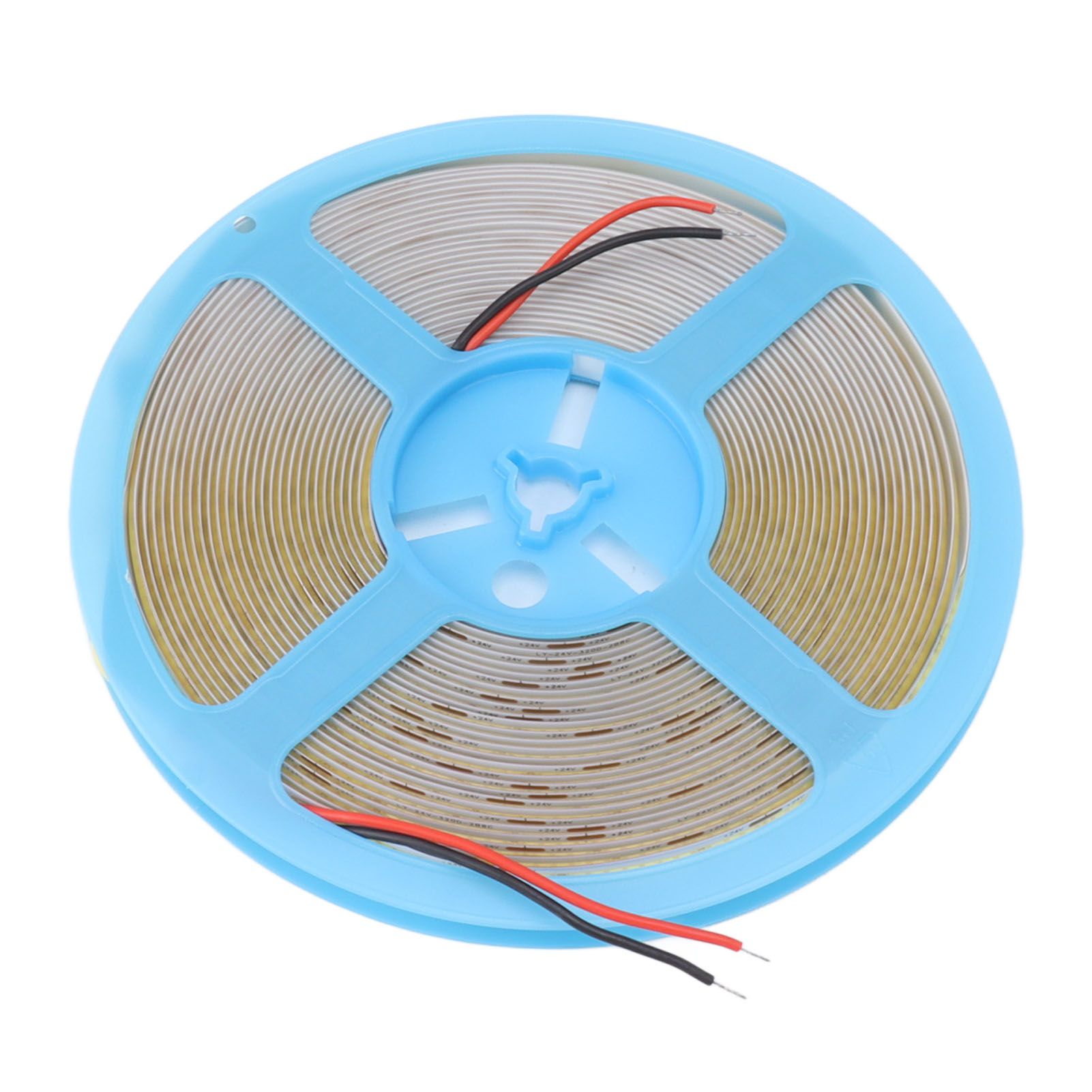 COB LED Strip Light 320LEDs 110lm Adhesive Uniform Natrual Flexible Tape Light for Indoor Home Cabinet 24V 32.8ft 6000K White Light - Image 6