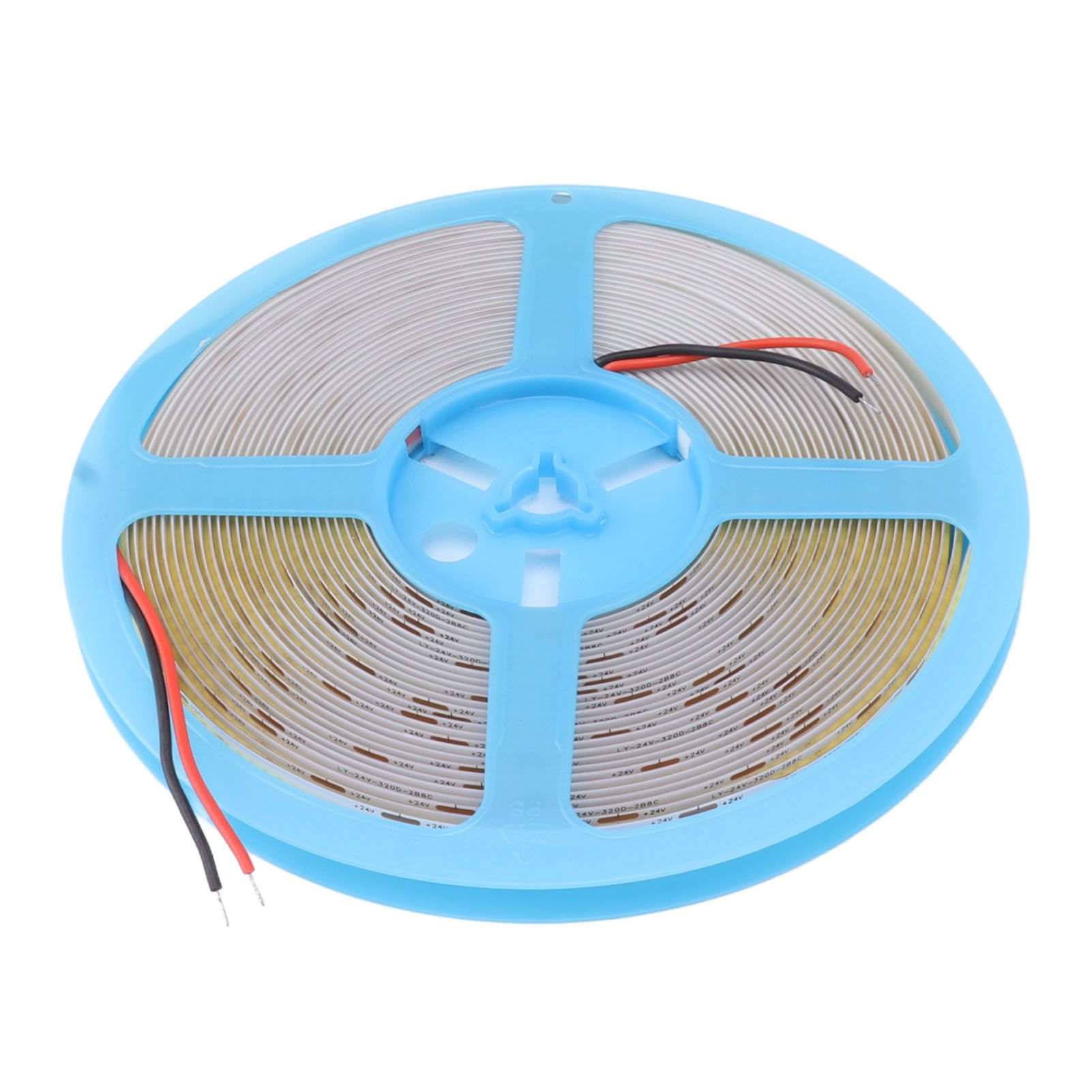 COB LED Strip Light 320LEDs 110lm Adhesive Uniform Natrual Flexible Tape Light for Indoor Home Cabinet 24V 32.8ft 3000K Warm Light - Image 5