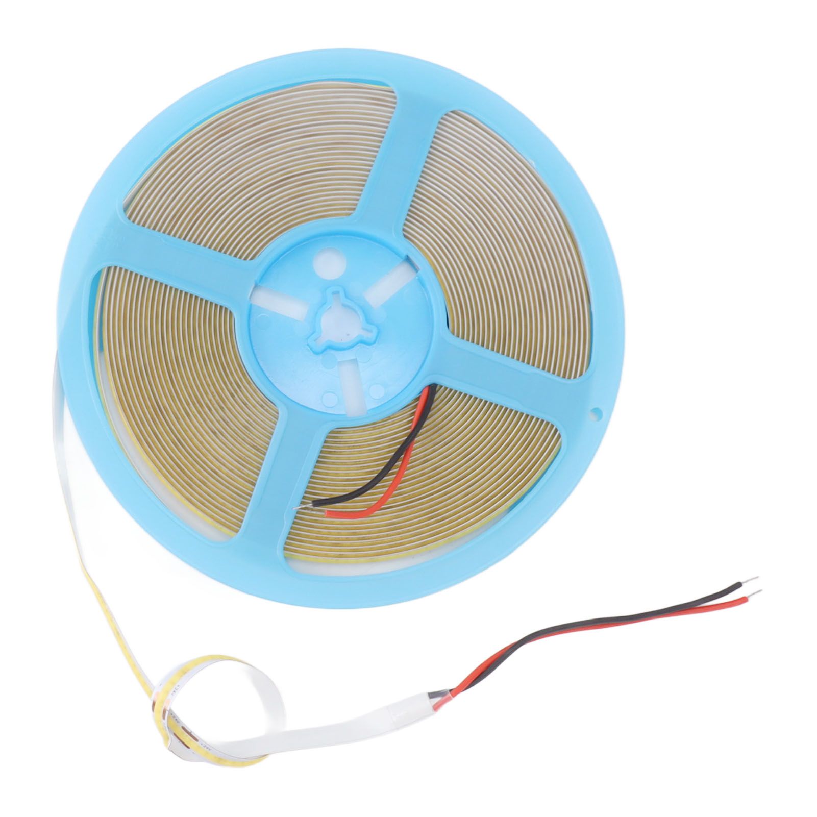 COB LED Strip Light 320LEDs 110lm Adhesive Uniform Natrual Flexible Tape Light for Indoor Home Cabinet 24V 32.8ft 3000K Warm Light - Image 8
