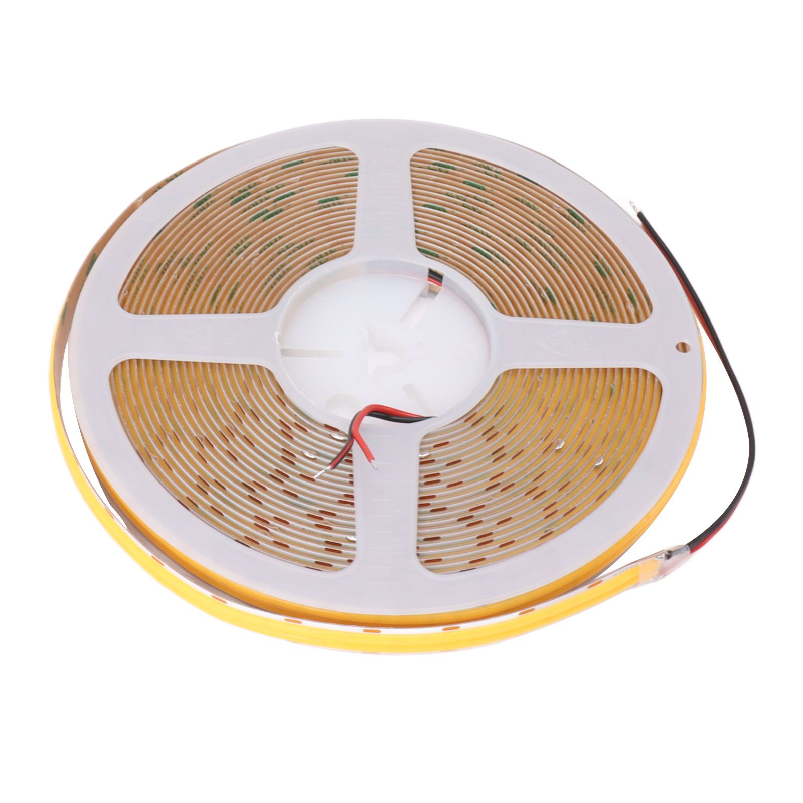 COB LED Strip Light High Brightness Adhesive Flexible Double Row DIY Lamp Strip for Cabinet Car 32.8ft 24V 3000K Warm Light - Image 6