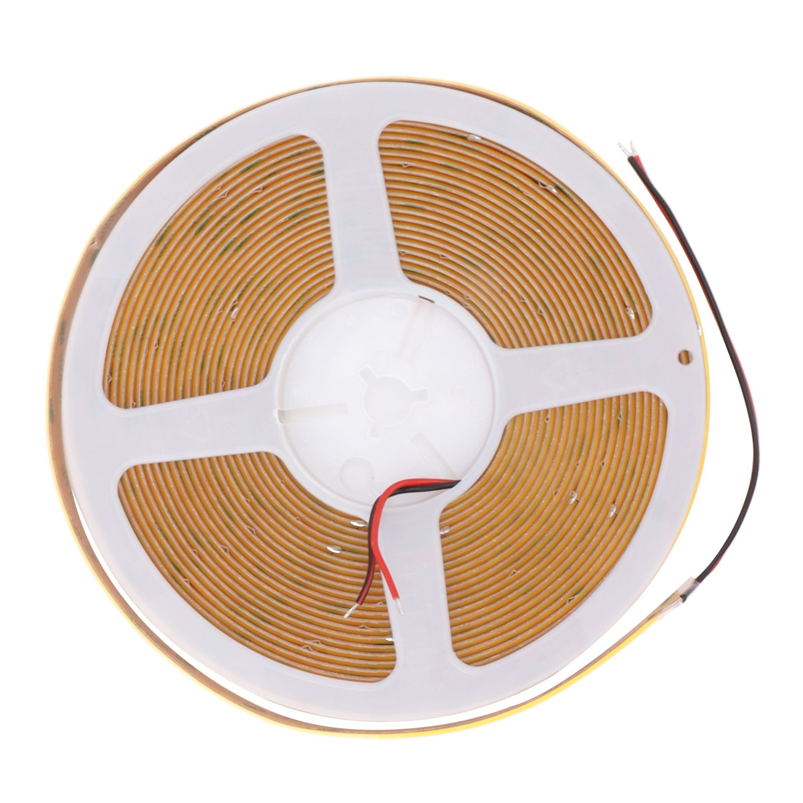 COB LED Strip Light High Brightness Adhesive Flexible Double Row DIY Lamp Strip for Cabinet Car 32.8ft 24V 3000K Warm Light - Image 7