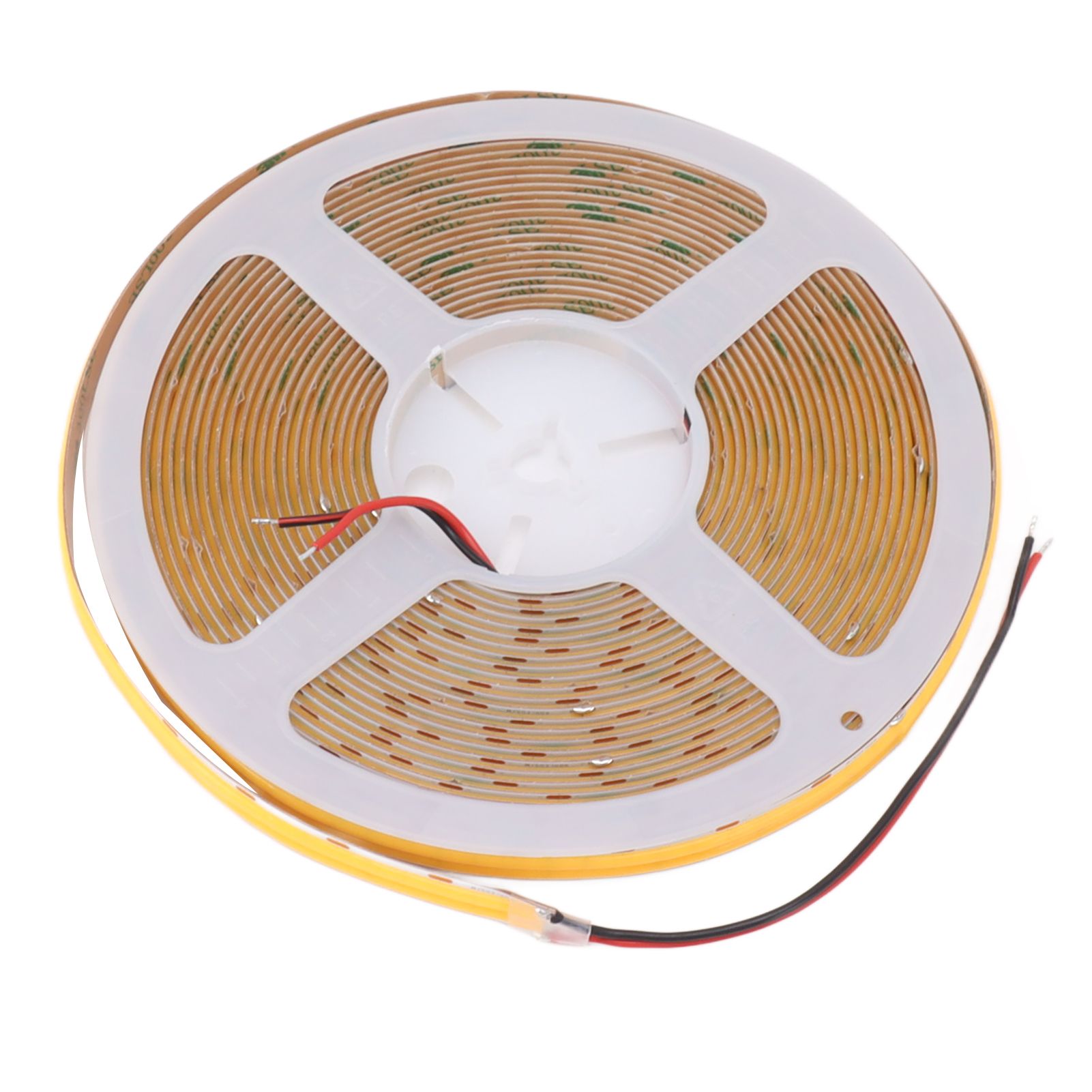 COB LED Strip Light High Brightness Adhesive Flexible Double Row DIY Lamp Strip for Cabinet Car 32.8ft 24V 3000K Warm Light - Image 8