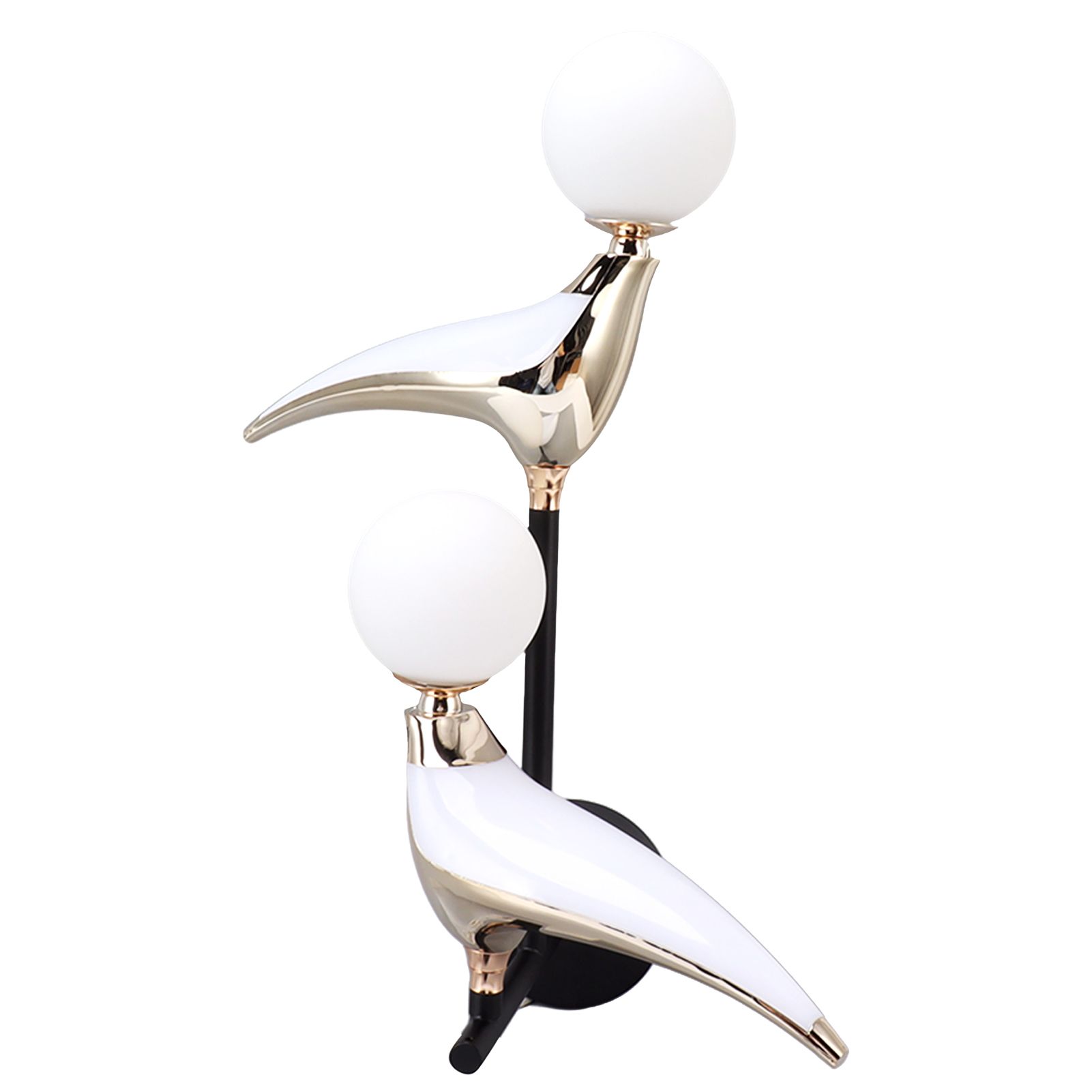 Modern Bird Wall Lamp Double Head Rotatable LED Wall Mounted Light for Living Room Bedroom Bedside 110‑240V - Image 3