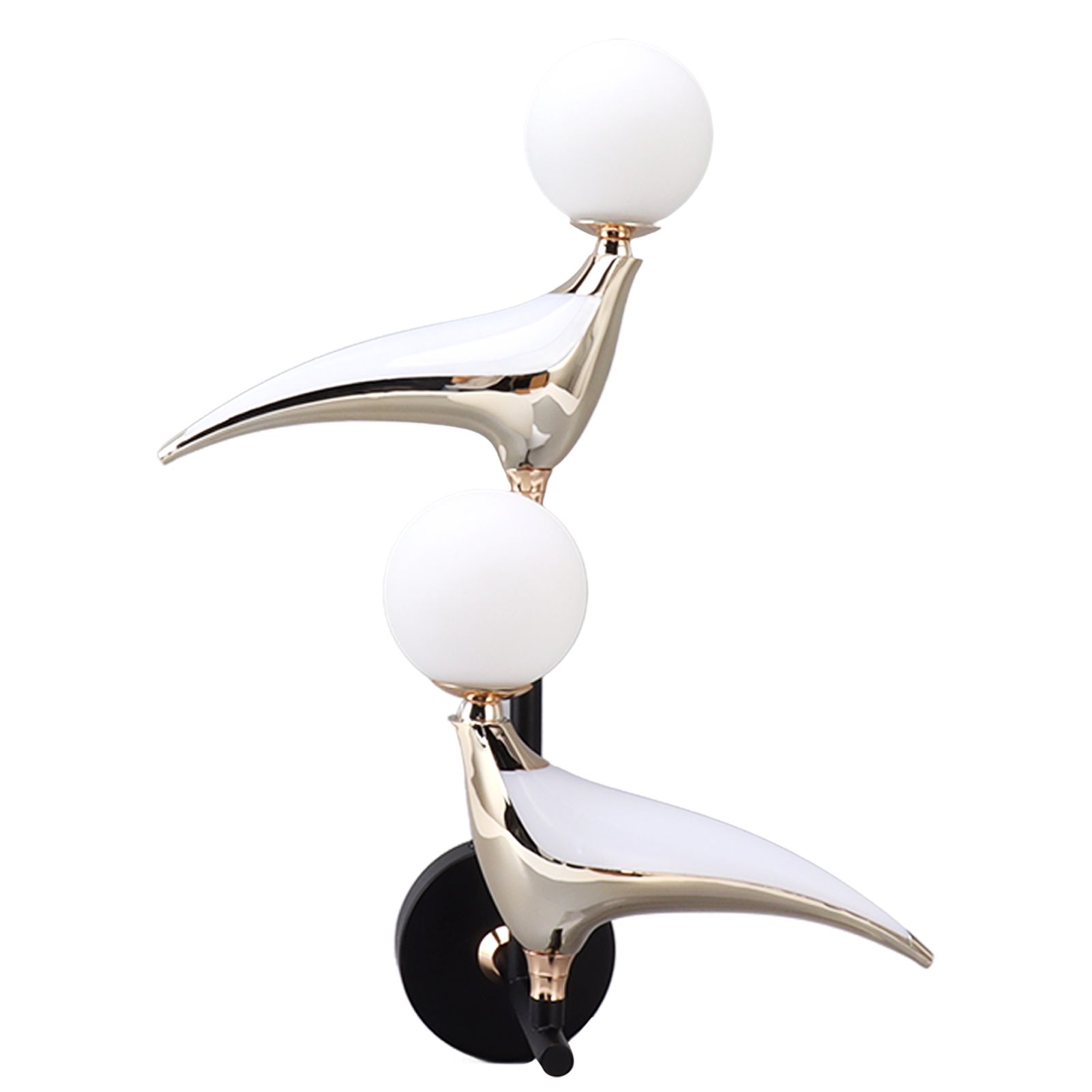 Modern Bird Wall Lamp Double Head Rotatable LED Wall Mounted Light for Living Room Bedroom Bedside 110‑240V - Image 5