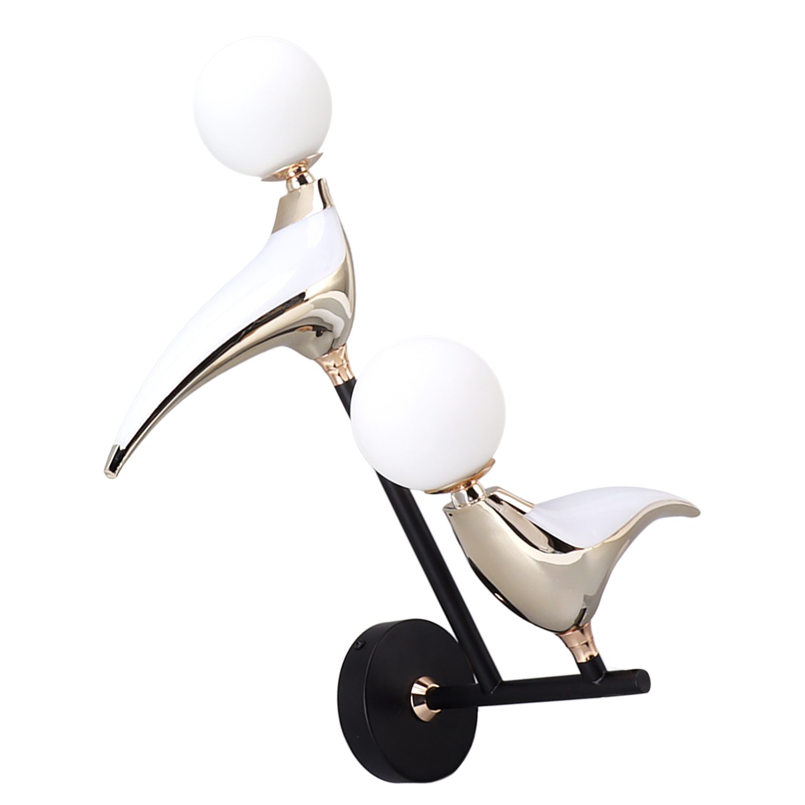 Modern Bird Wall Lamp Double Head Rotatable LED Wall Mounted Light for Living Room Bedroom Bedside 110‑240V - Image 8