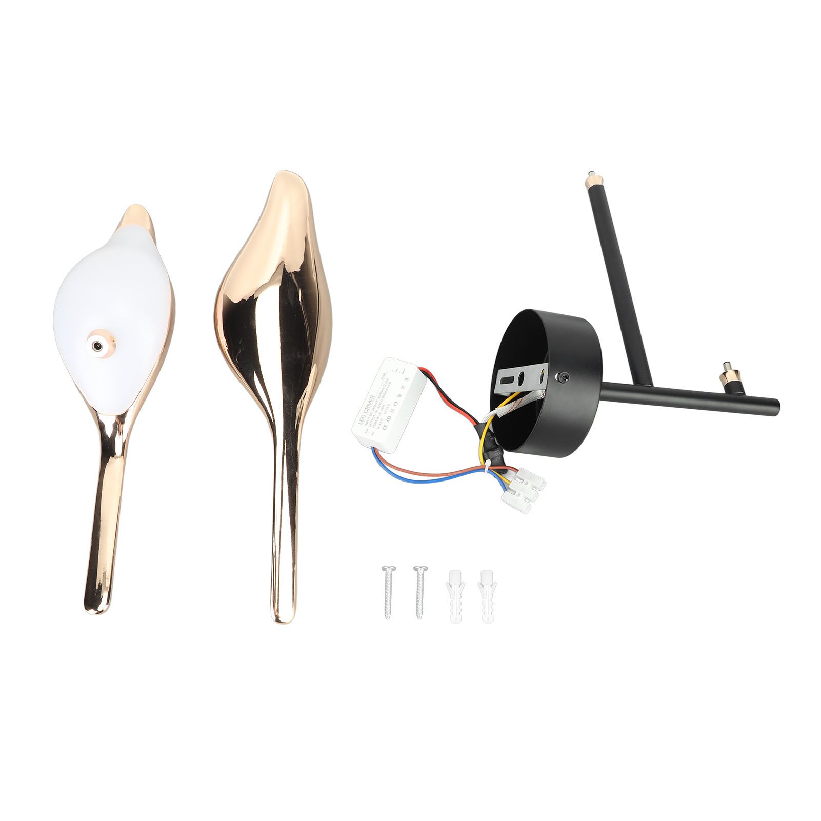 Nordic Bird Wall Lamp 4500K Natural Light Modern Decorative LED Wall Light for Livingroom Bedroom 85‑265V - Image 2
