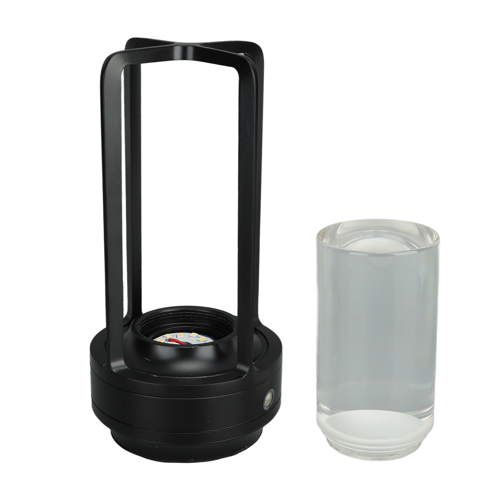 Cordless Table Lamp 3 Colors Stepless Dimming LED Table Lamp Rechargeable Touch Lamp Bedside Nightstand Lamp Black - Image 7