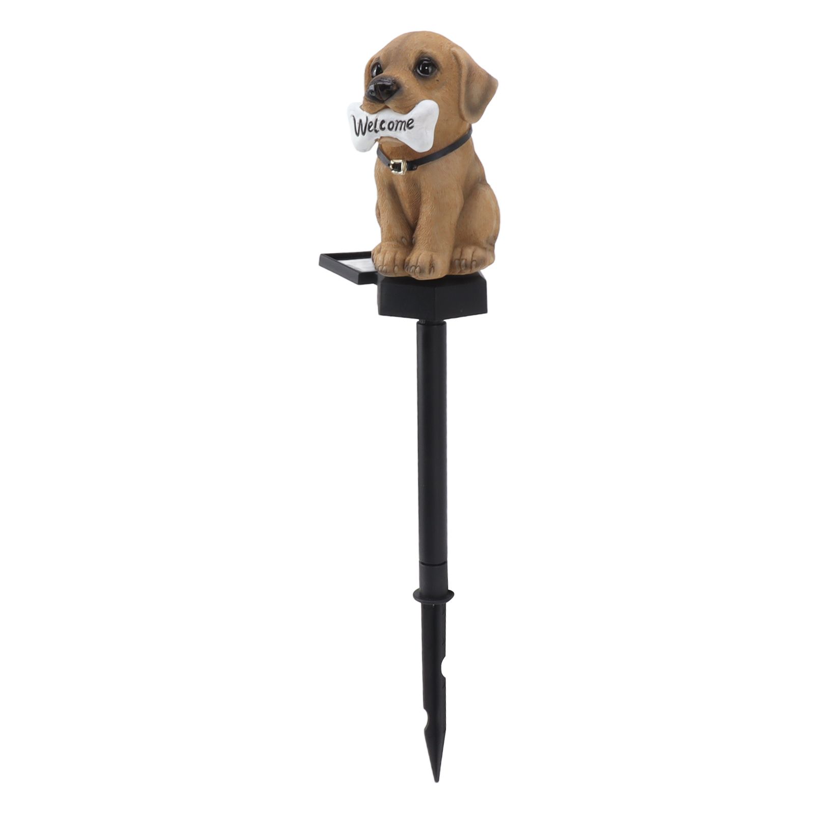 Solar Light Cartoon Welcome Sign Dog Lawn Lights Patio Outdoor Garden Decorative Landscape Lights - Image 3