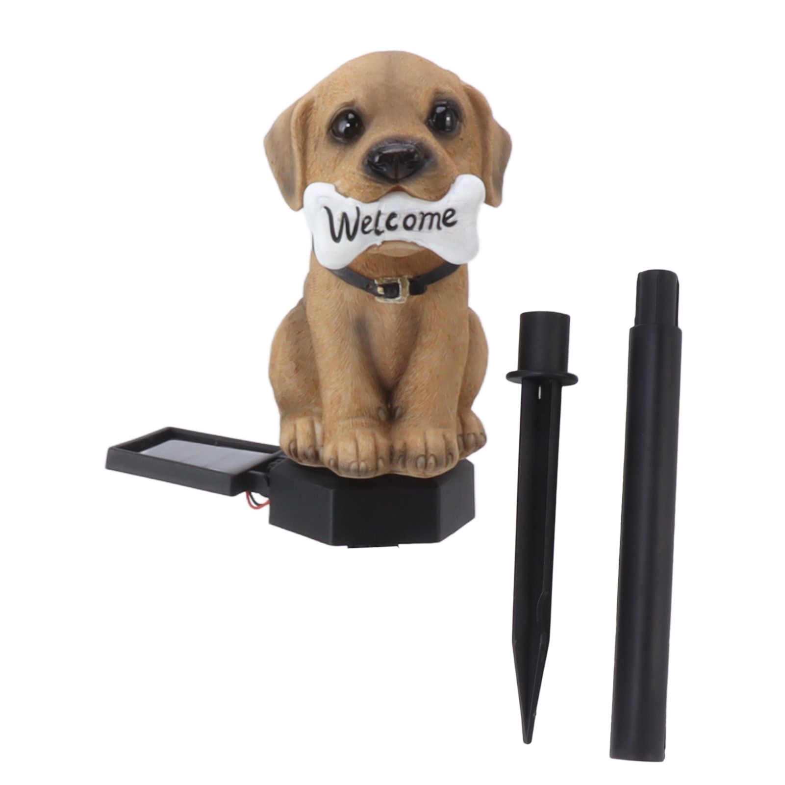Solar Light Cartoon Welcome Sign Dog Lawn Lights Patio Outdoor Garden Decorative Landscape Lights - Image 8