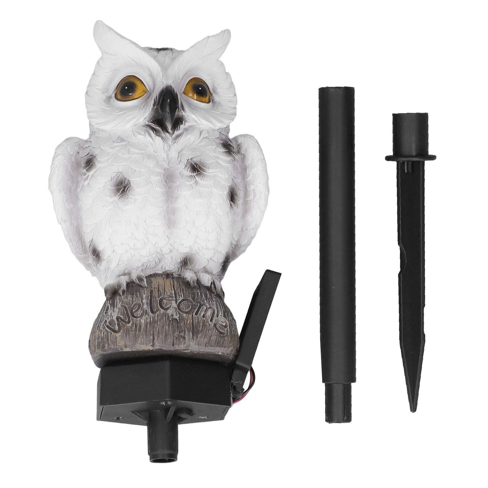 Solar Pathway Lights Outdoor Solar Garden Lights Owl Design Solar Powered Landscape Light For Patio Yard Driveway - Image 1