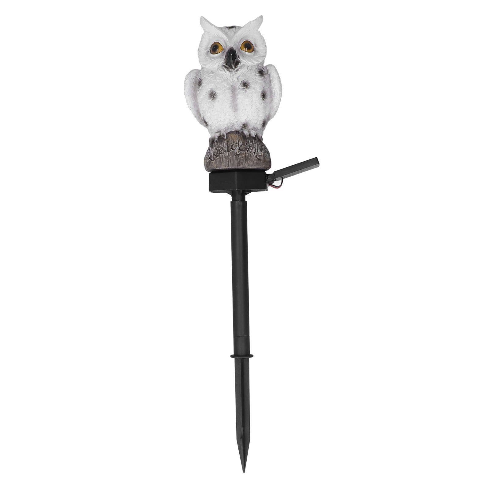 Solar Pathway Lights Outdoor Solar Garden Lights Owl Design Solar Powered Landscape Light For Patio Yard Driveway - Image 2