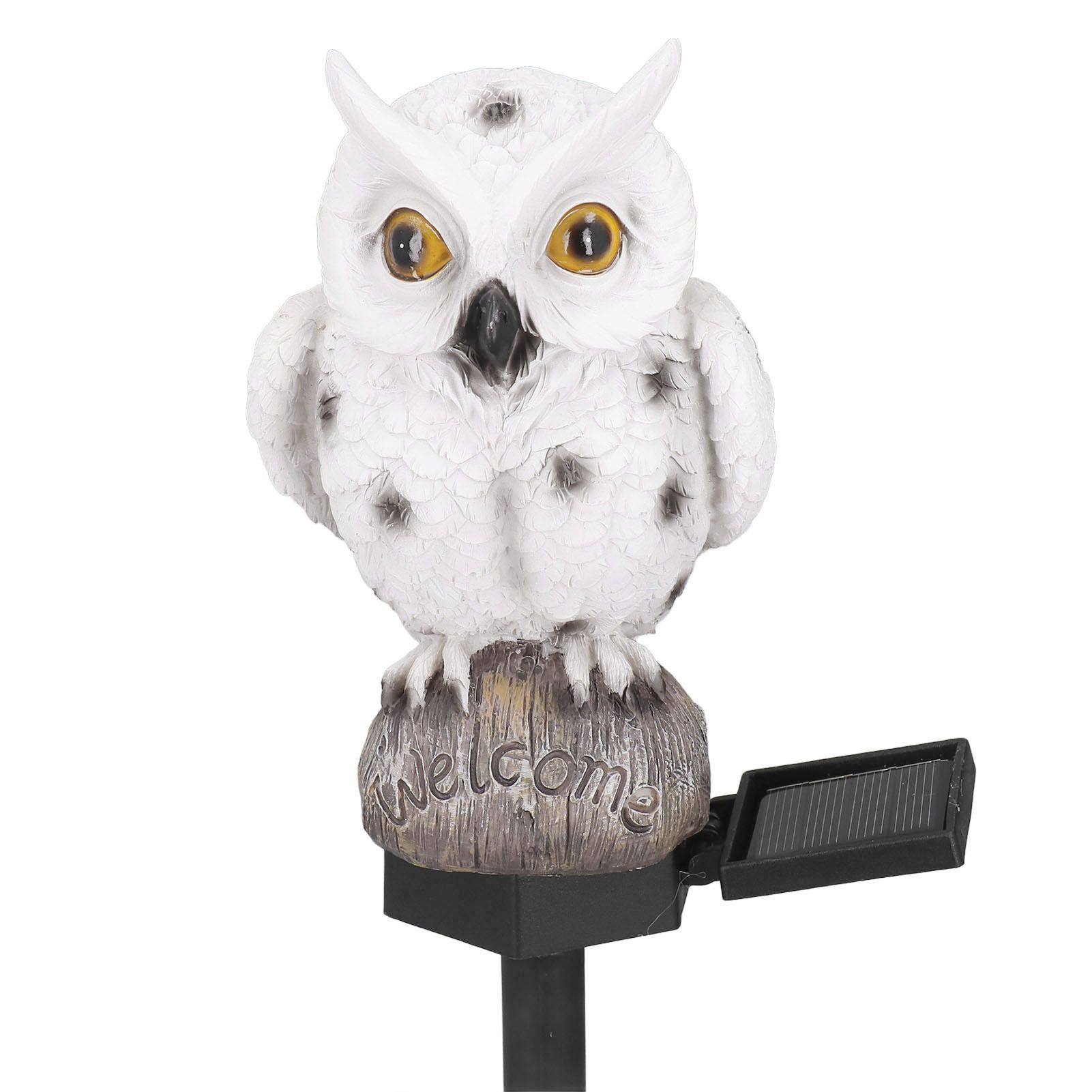 Solar Pathway Lights Outdoor Solar Garden Lights Owl Design Solar Powered Landscape Light For Patio Yard Driveway - Image 5