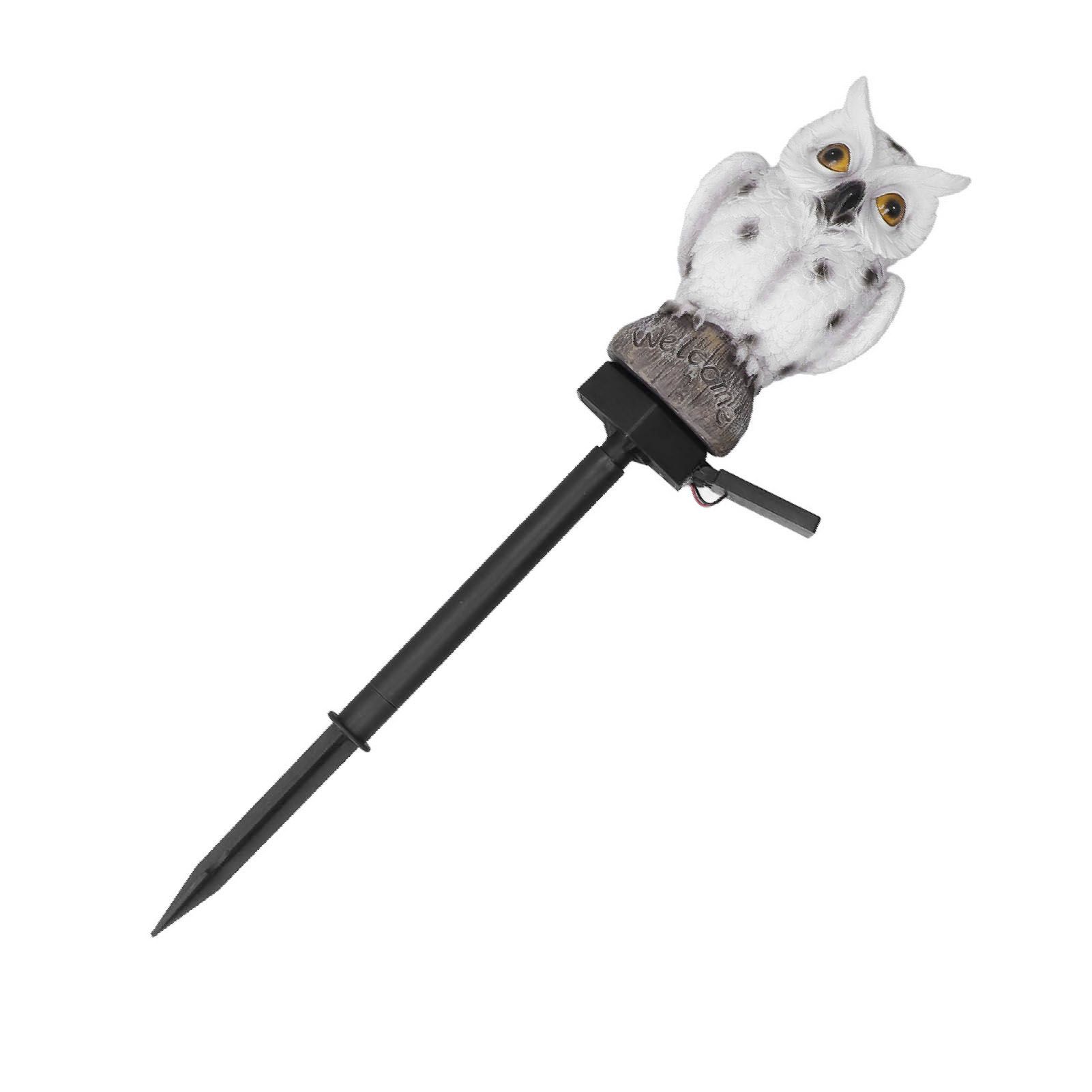 Solar Pathway Lights Outdoor Solar Garden Lights Owl Design Solar Powered Landscape Light For Patio Yard Driveway - Image 6