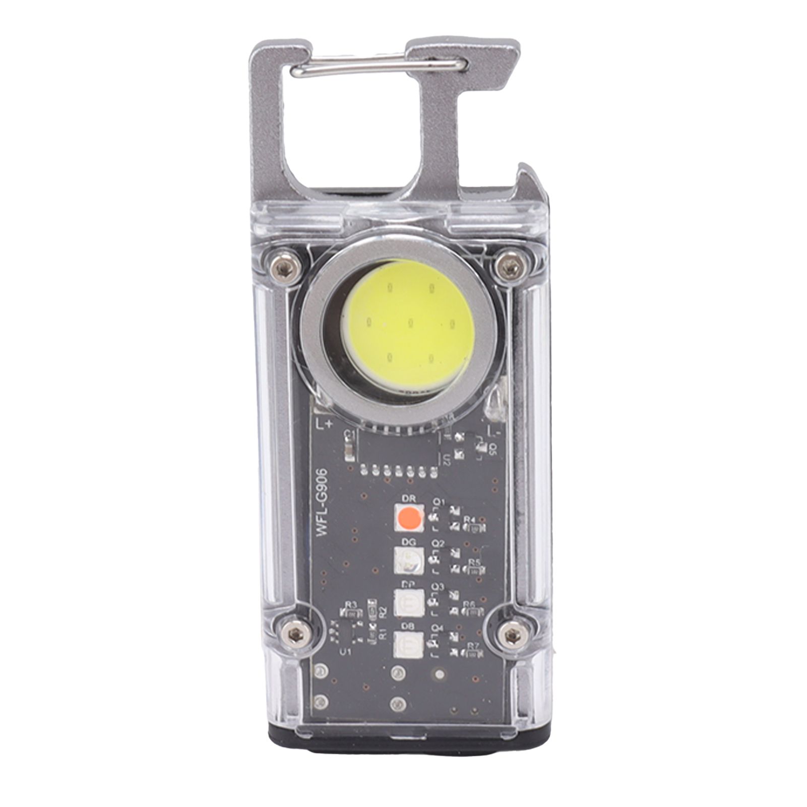 Mini COB Work Light 8 Mode Portable Rechargeable Magnetic Hook Pocket Flashlight Multifunction Bottle Opener Emergency Light - Image 4