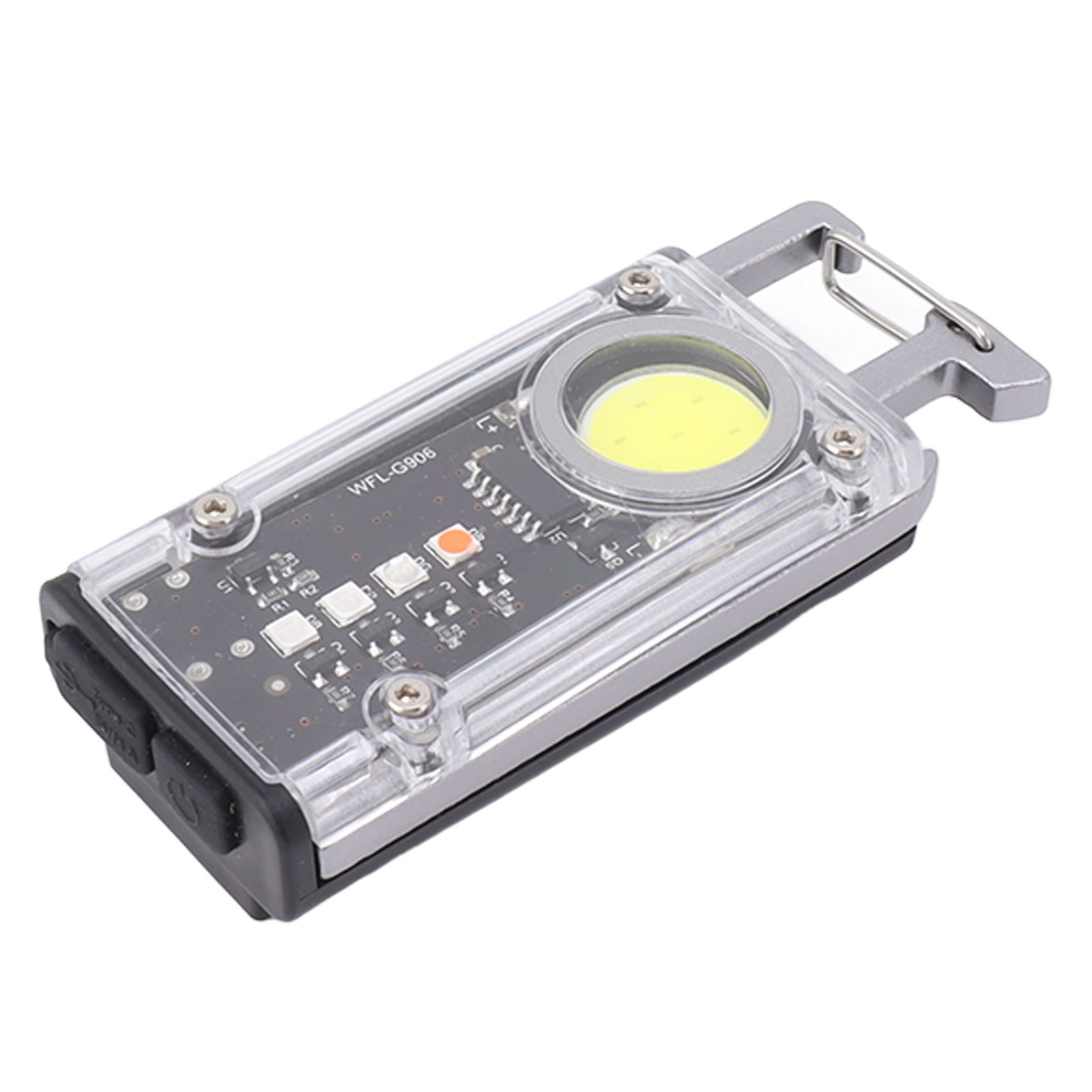 Mini COB Work Light 8 Mode Portable Rechargeable Magnetic Hook Pocket Flashlight Multifunction Bottle Opener Emergency Light - Image 6