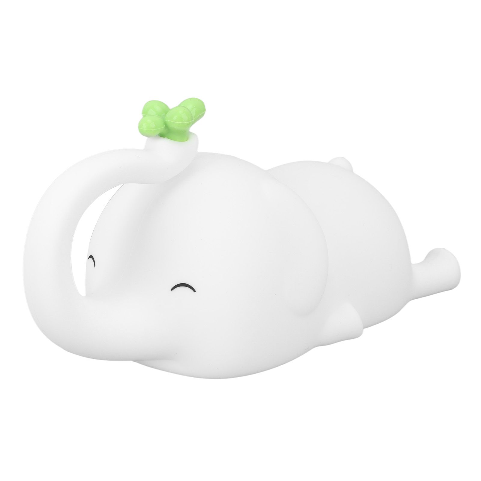 Night Light Silicon Elephant Nursery Night Lights 3 Brightness USB Timing Night Lamp for Home Hotel Office - Image 3