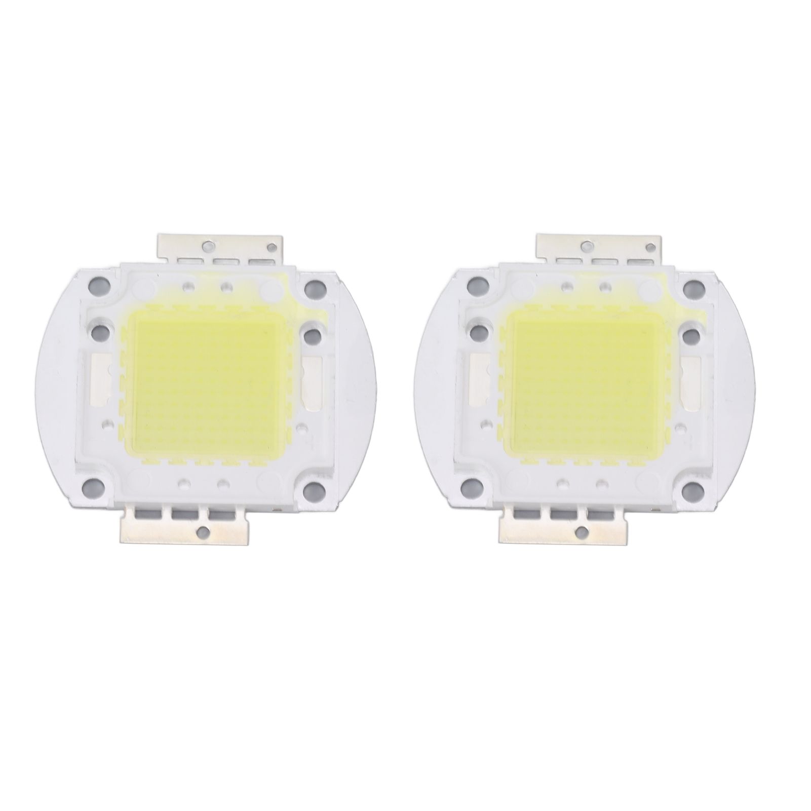 2pcs Round LED Chip 100W High Power LED Chip White Light 9600LM 6000K LED Beads for Home Studio Exhibition Foodlight Spotlight - Image 1