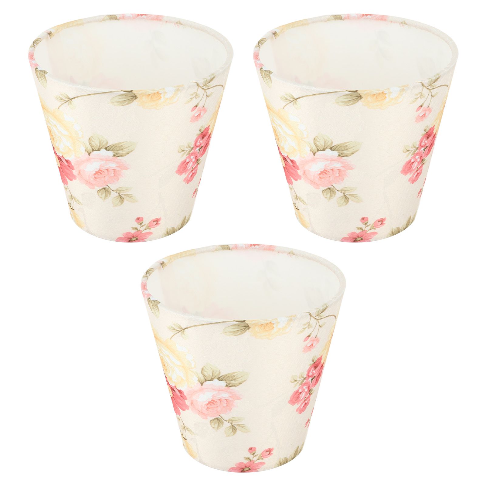 Cloth Lamp Shade Flower Pattern Clip On Bulb Lampshade for Table Lamp Chandelier Floor Lamp - Image 6