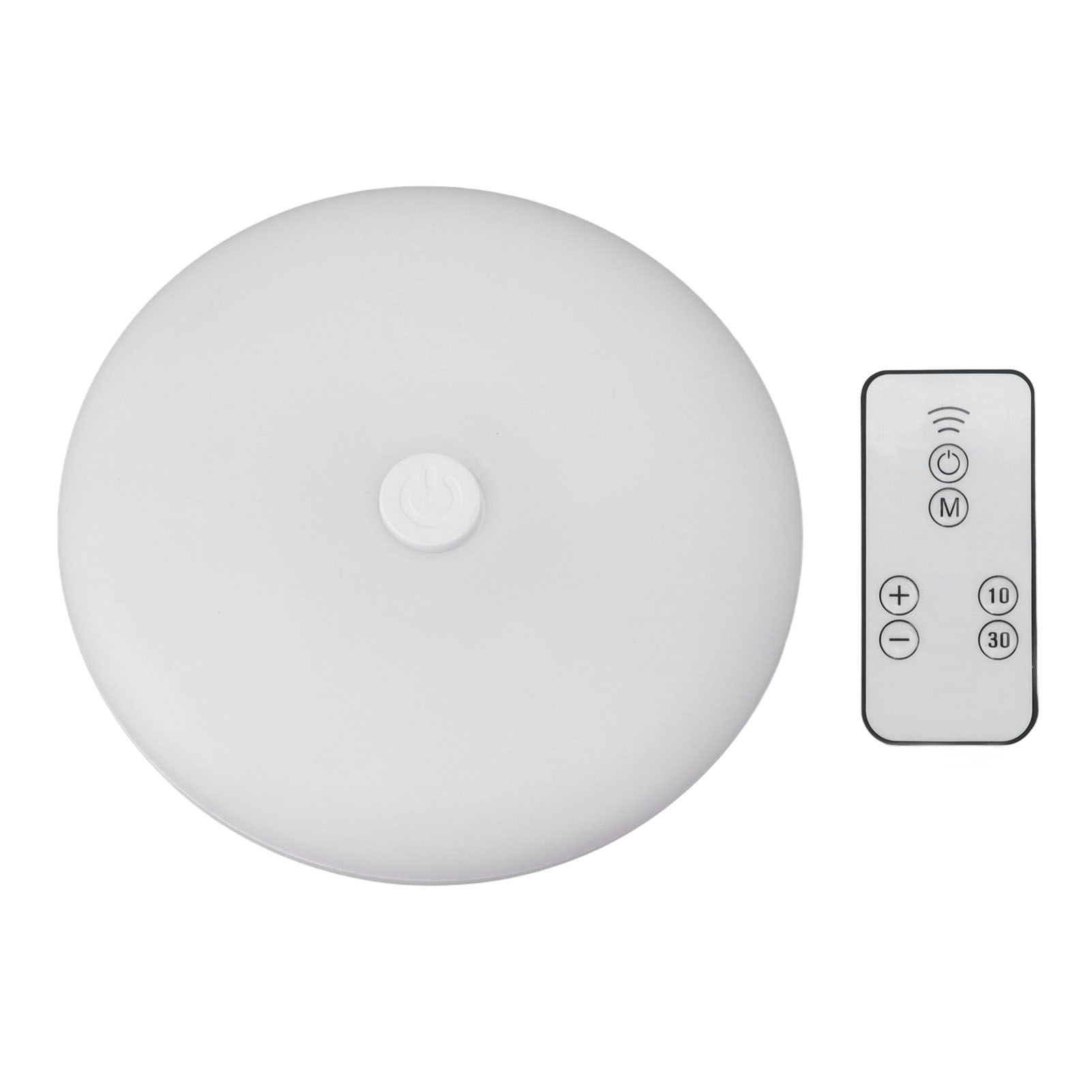 3.7V LED Wall Light LED Puck Lights with Remote Control Wireless Bedside LED Wall Lamp Stick On Lights Warm White - Image 5