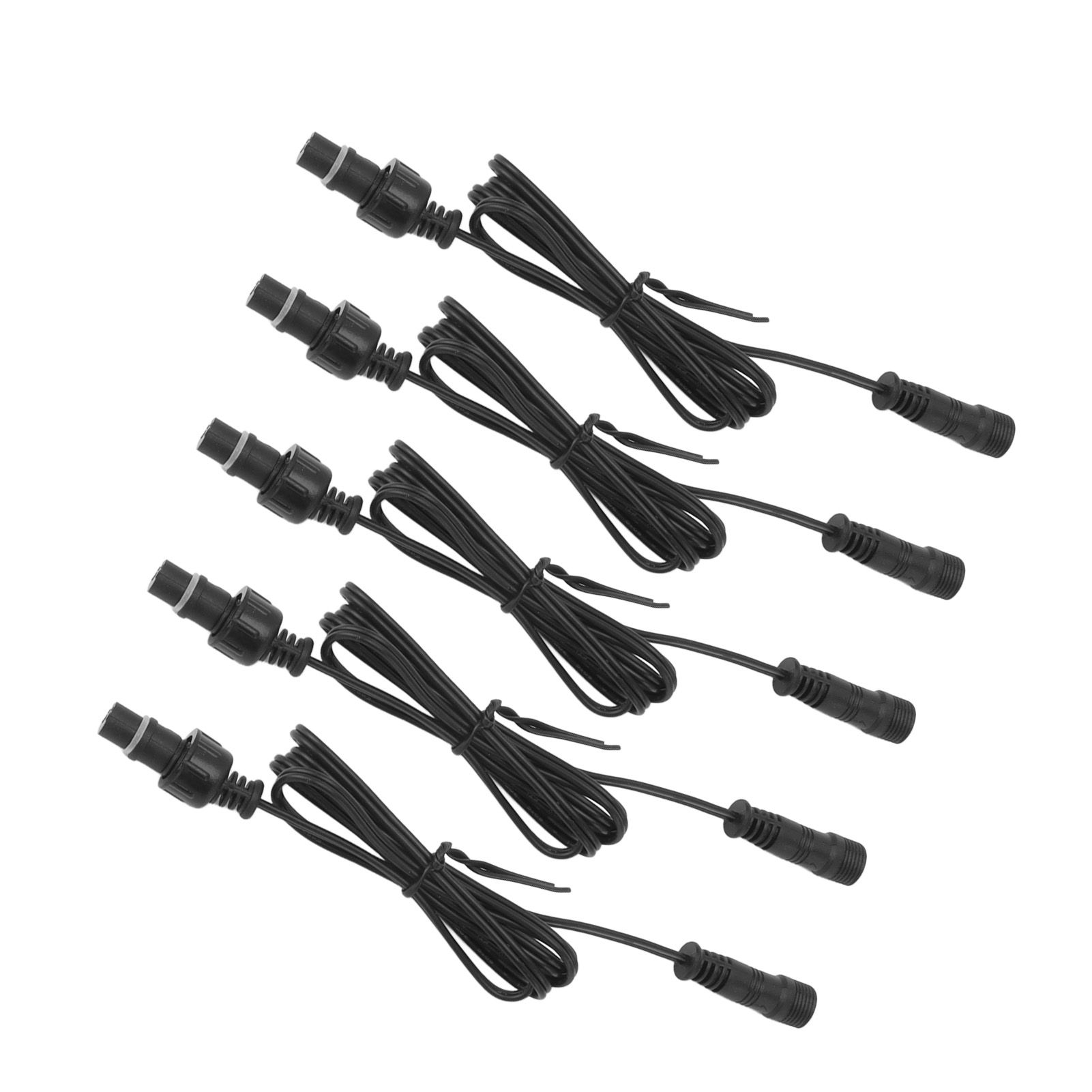 5 Pcs 3.3ft Deck Light Extension Cable 2 Pin IP67 Waterproof Extension Cord Male Female Connector for Outdoor - Image 3