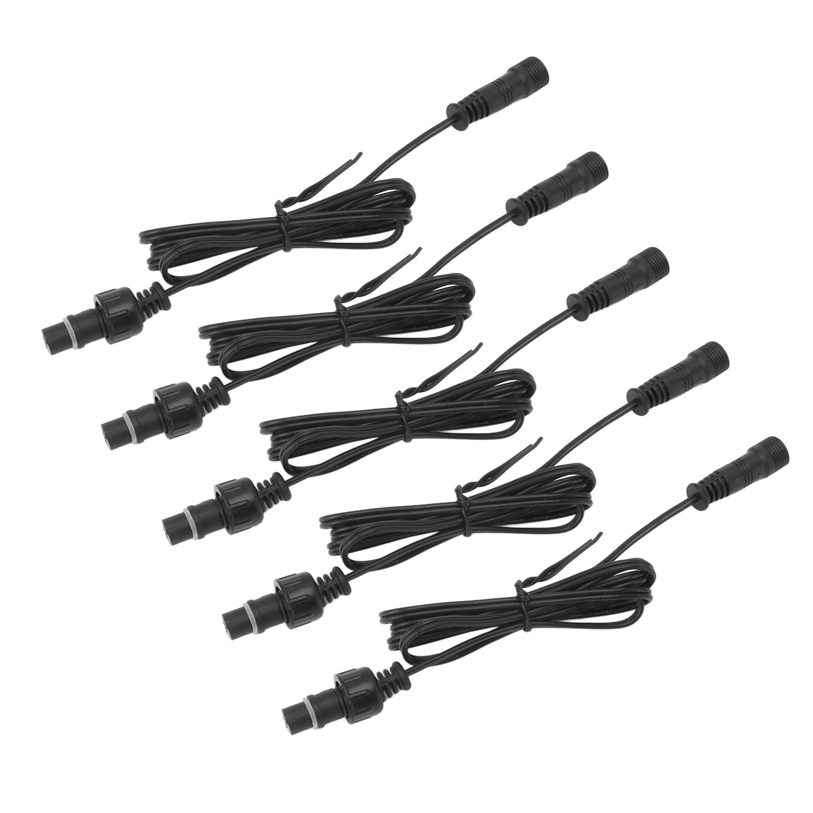 5 Pcs 3.3ft Deck Light Extension Cable 2 Pin IP67 Waterproof Extension Cord Male Female Connector for Outdoor - Image 4