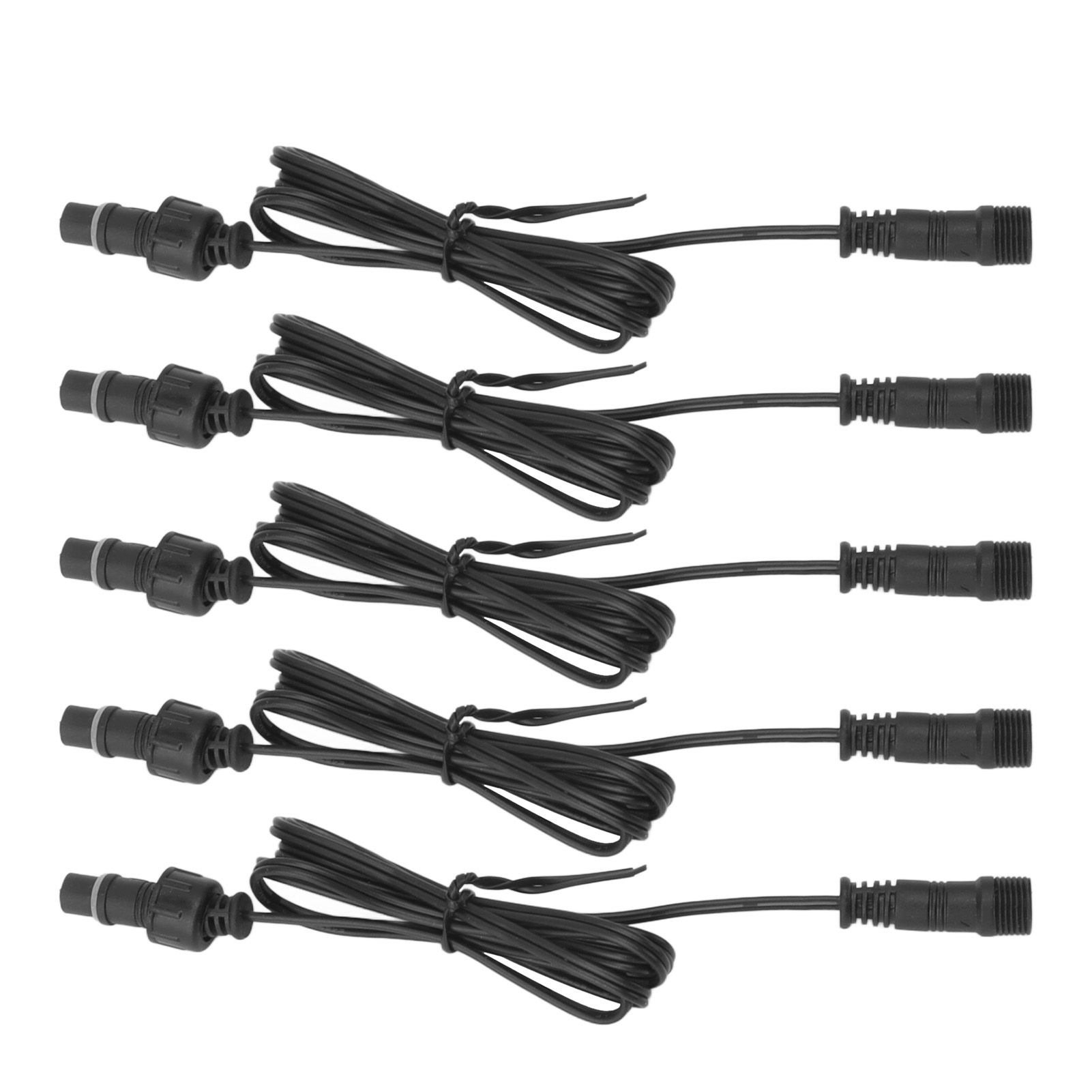 5 Pcs 3.3ft Deck Light Extension Cable 2 Pin IP67 Waterproof Extension Cord Male Female Connector for Outdoor - Image 6