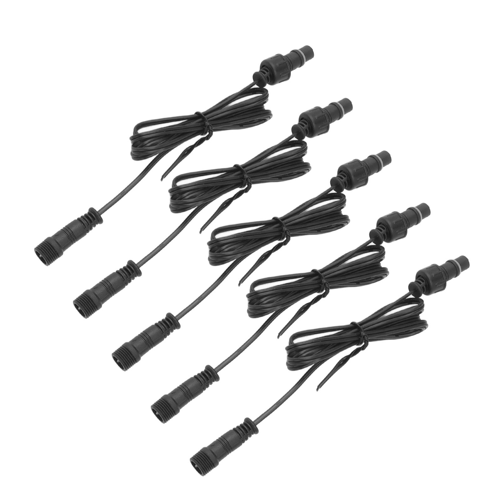 5 Pcs 3.3ft Deck Light Extension Cable 2 Pin IP67 Waterproof Extension Cord Male Female Connector for Outdoor - Image 7