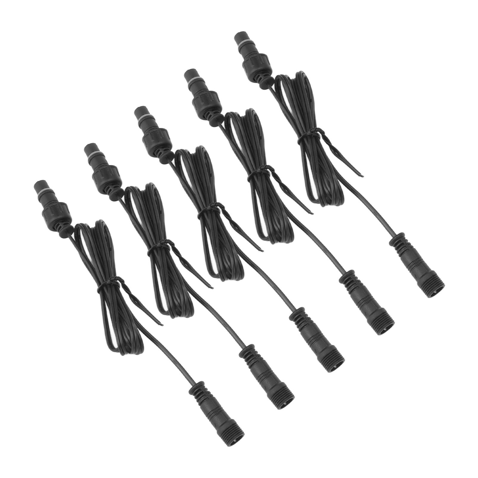 5 Pcs 3.3ft Deck Light Extension Cable 2 Pin IP67 Waterproof Extension Cord Male Female Connector for Outdoor - Image 8