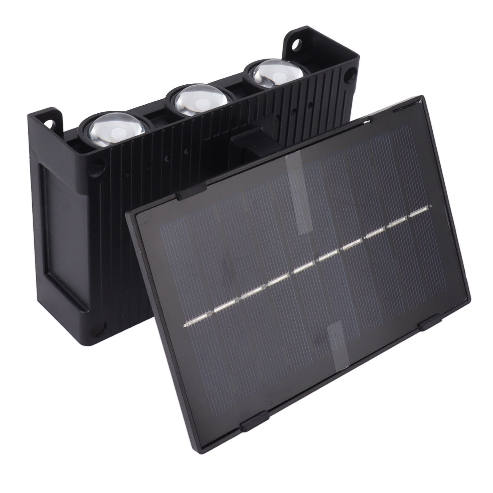 Solar Outdoor Lights Waterproof 6 LED Bulbs Ambient Outdoor Wall Lamp for Garden Patio Courtyard Terrace Indoor RGB - Image 7
