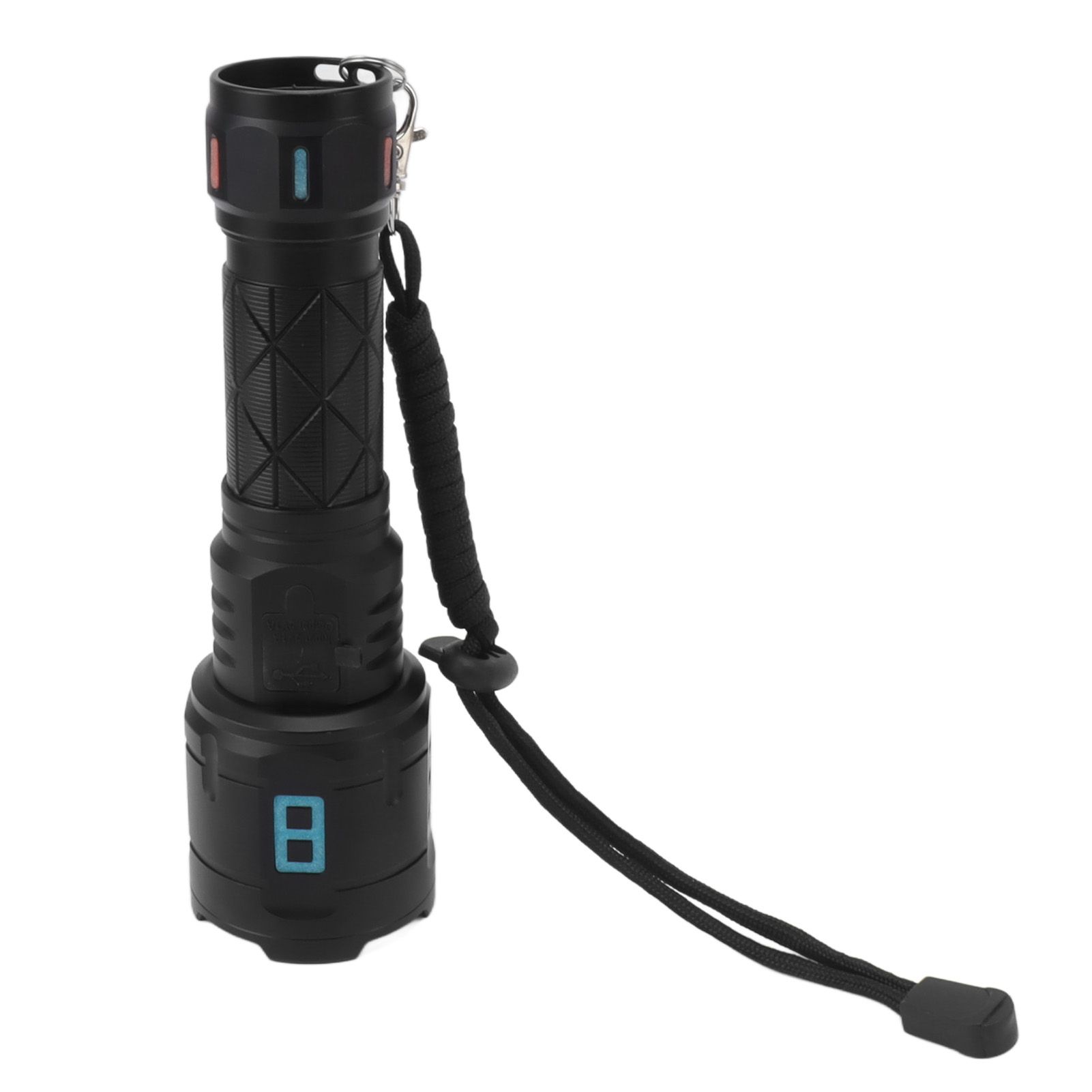 Rechargeable LED Flashlights 10000LM 5 Modes Super Bright Waterproof Flashlights with Fluorescent Strip for Emergency - Image 3