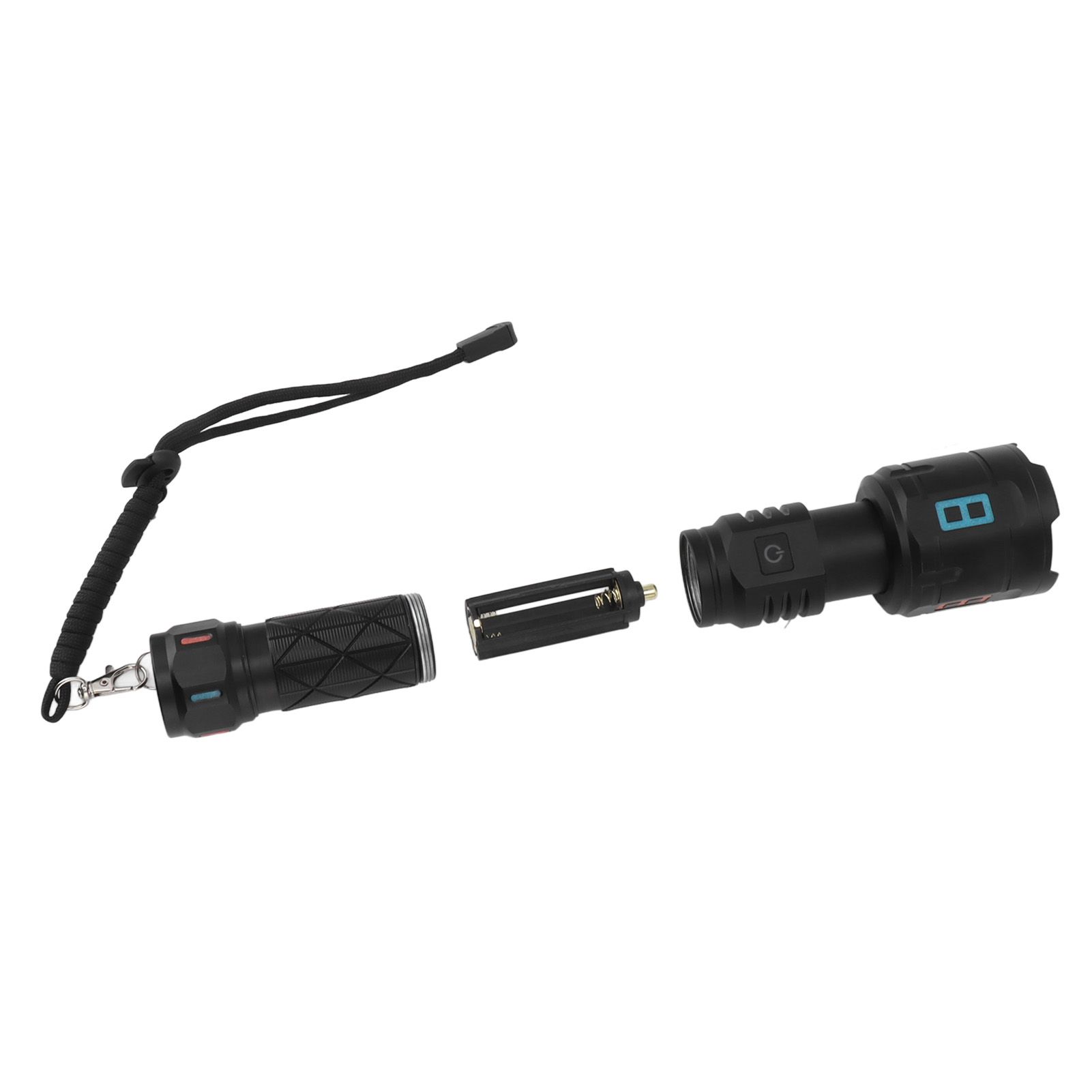 Rechargeable LED Flashlights 10000LM 5 Modes Super Bright Waterproof Flashlights with Fluorescent Strip for Emergency - Image 4