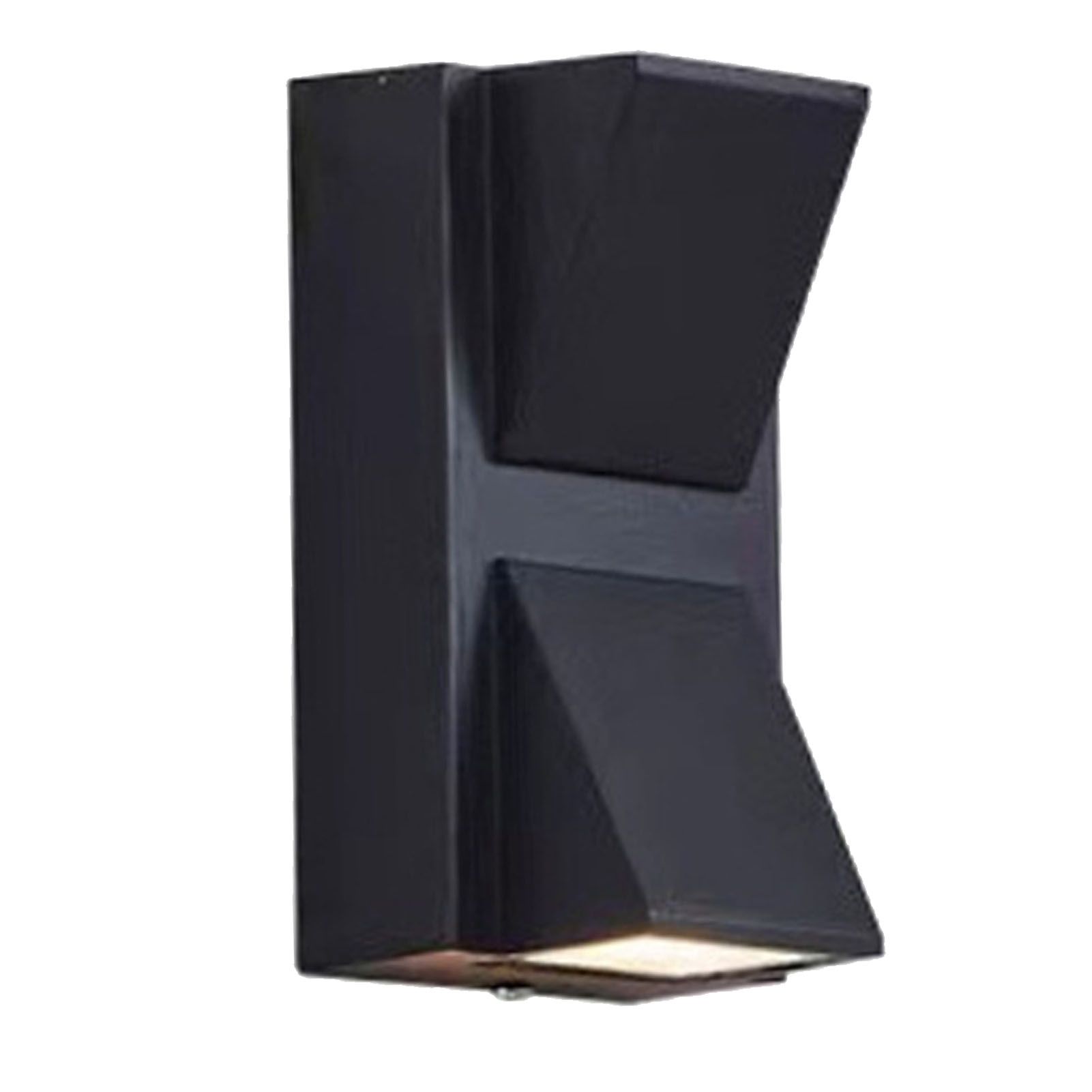 Outdoor Wall Light Plastic Housings Dual Head Exterior Wall Lamp with Up and Down Sconces 6000k White Light - Image 2