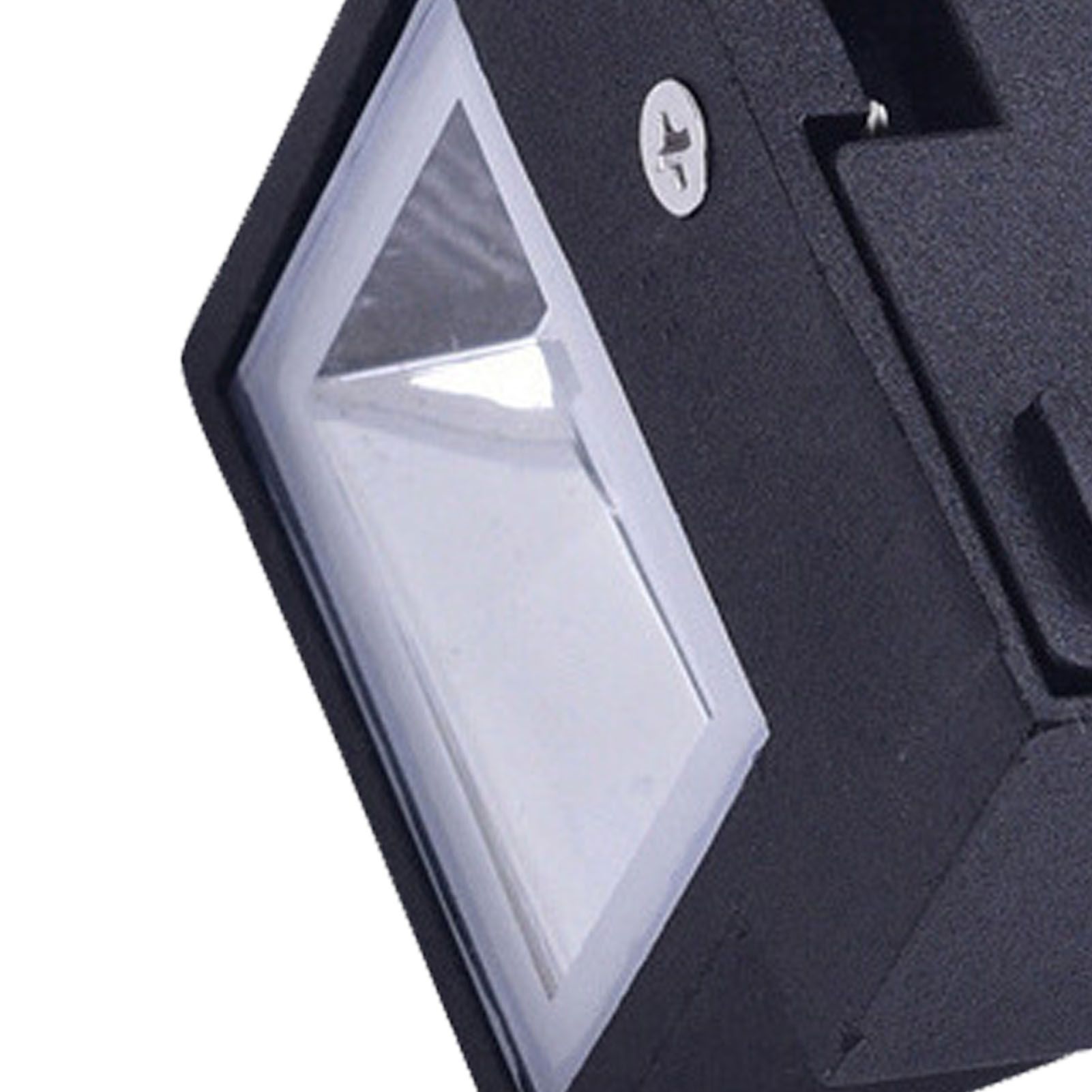 Outdoor Wall Light Plastic Housings Dual Head Exterior Wall Lamp with Up and Down Sconces 6000k White Light - Image 7