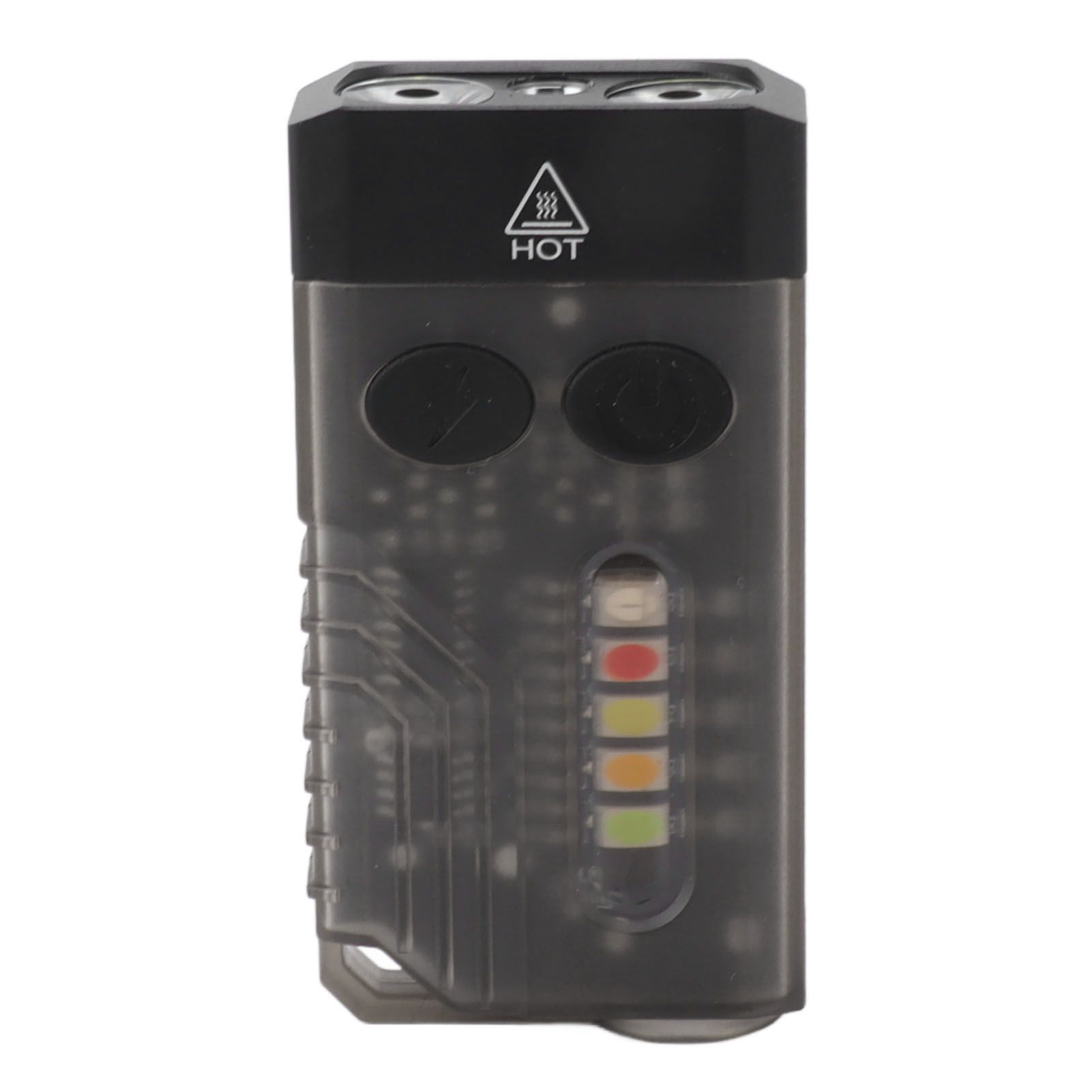 Mini Flashlight Portable Rechargeable Buzzer Alarm Keychain Light for Camping Hiking Outdoor Violet 365NM - Image 6