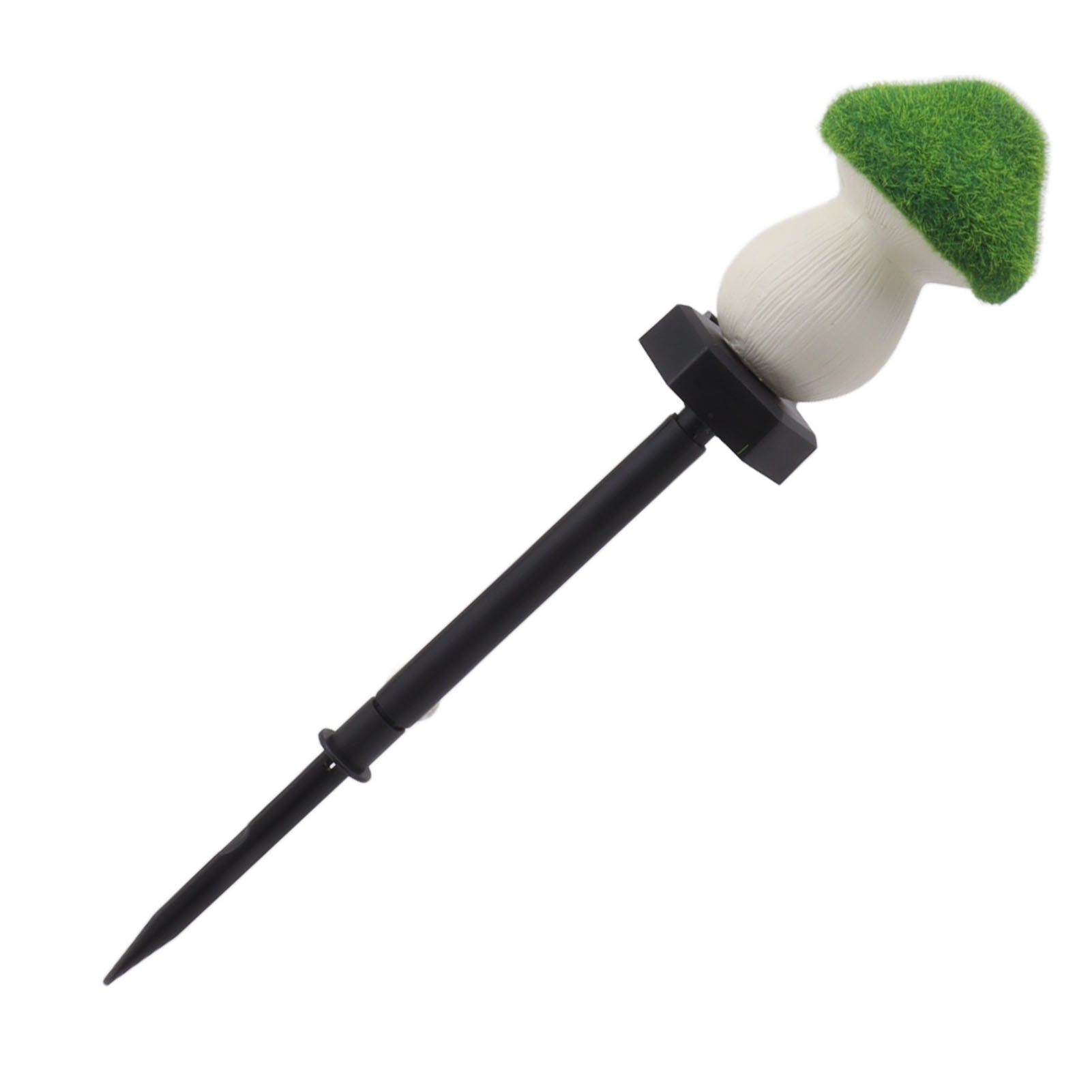 Mushroom Solar Light Garden Outdoor Light Flocking Landscape Decoration Ground Fixed Ambient Lighting - Image 4