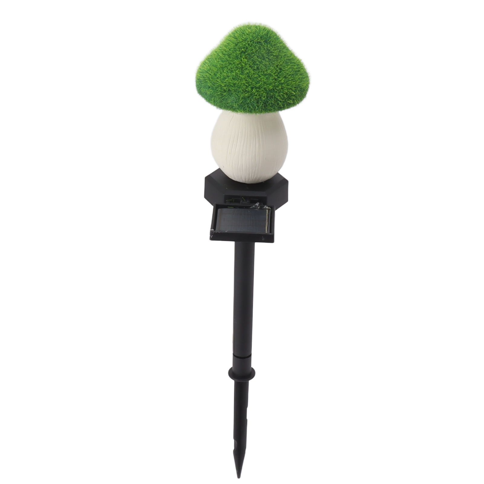 Mushroom Solar Light Garden Outdoor Light Flocking Landscape Decoration Ground Fixed Ambient Lighting - Image 5