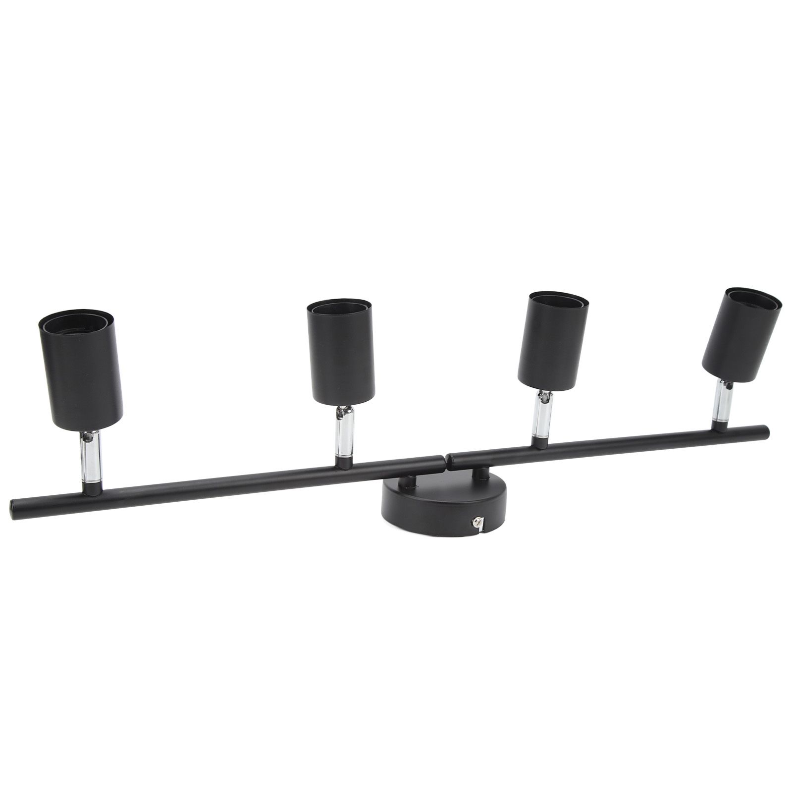 Tracking Lights Ceiling LED 4 60W Adjustable Angle Foldable Matte Black 4 Light Tracking Lighting for Bedroom Hotel 85‑265V - Image 2