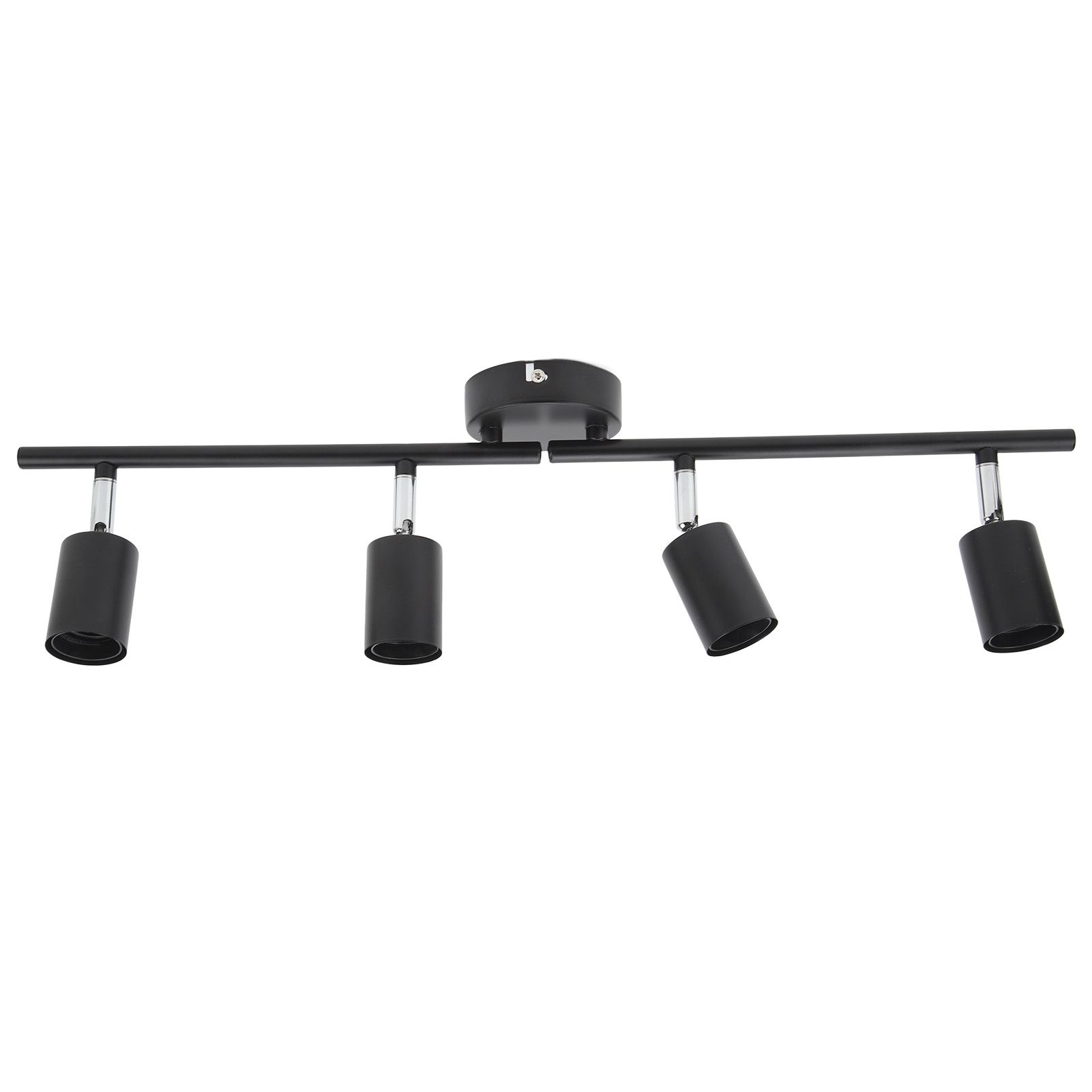 Tracking Lights Ceiling LED 4 60W Adjustable Angle Foldable Matte Black 4 Light Tracking Lighting for Bedroom Hotel 85‑265V - Image 3