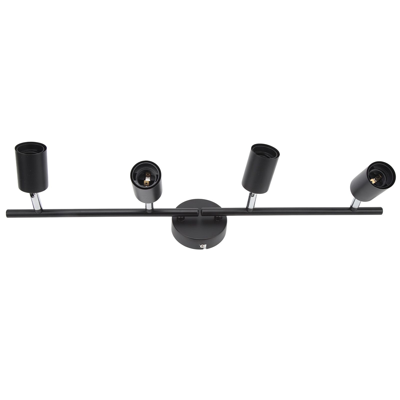 Tracking Lights Ceiling LED 4 60W Adjustable Angle Foldable Matte Black 4 Light Tracking Lighting for Bedroom Hotel 85‑265V - Image 4
